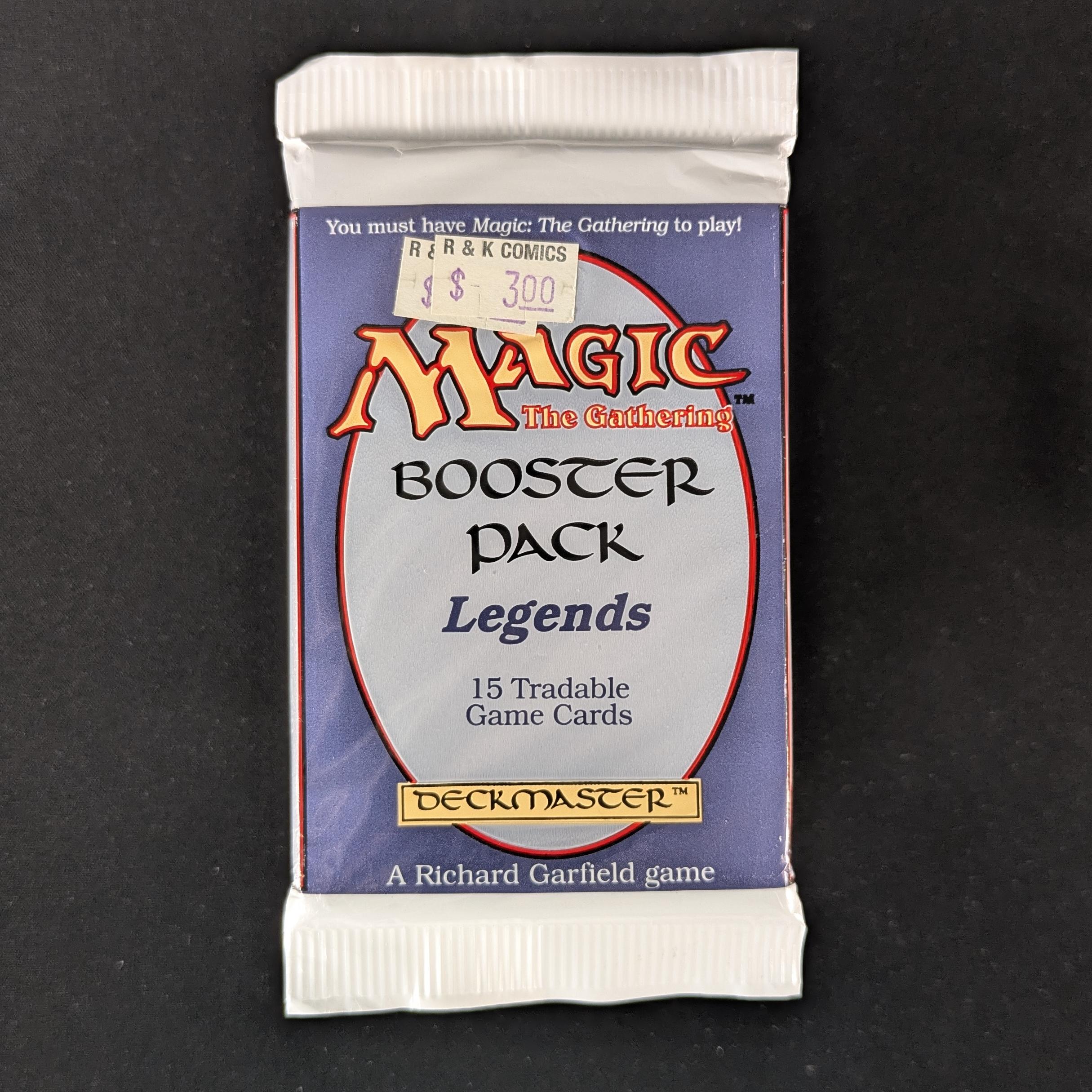 MTG Sealed Product - Legends Booster Pack - English - Sealed - 31618