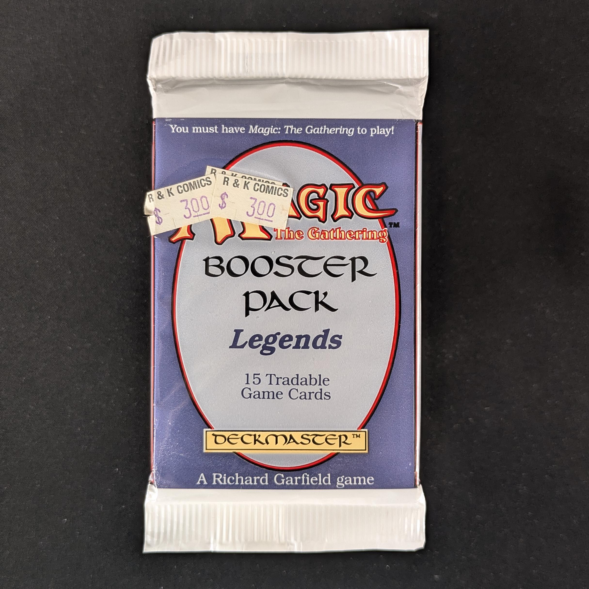 MTG Sealed Product - Legends Booster Pack - English - Sealed - 31619