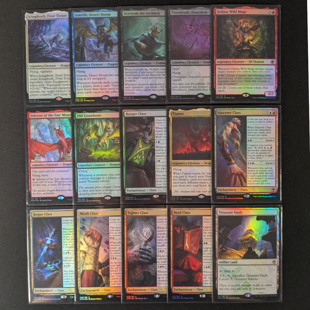 MTG Singles - Ampersand Full Set - Adventures in the Forgotten Realms - NM -