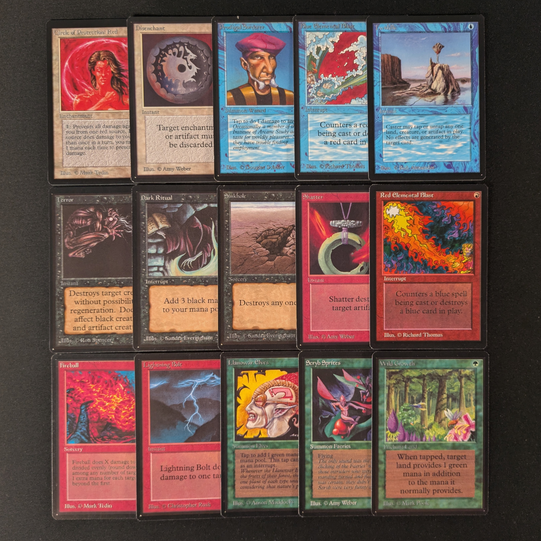 MTG Singles - Common Set - Beta - NM -