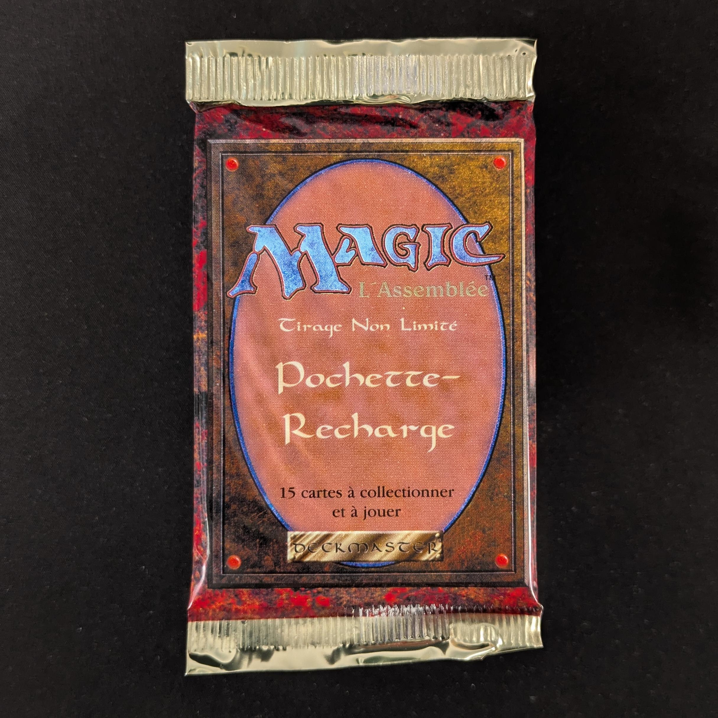 MTG Sealed Product - Foreign White Bordered Booster Pack - French - Sealed - 31641