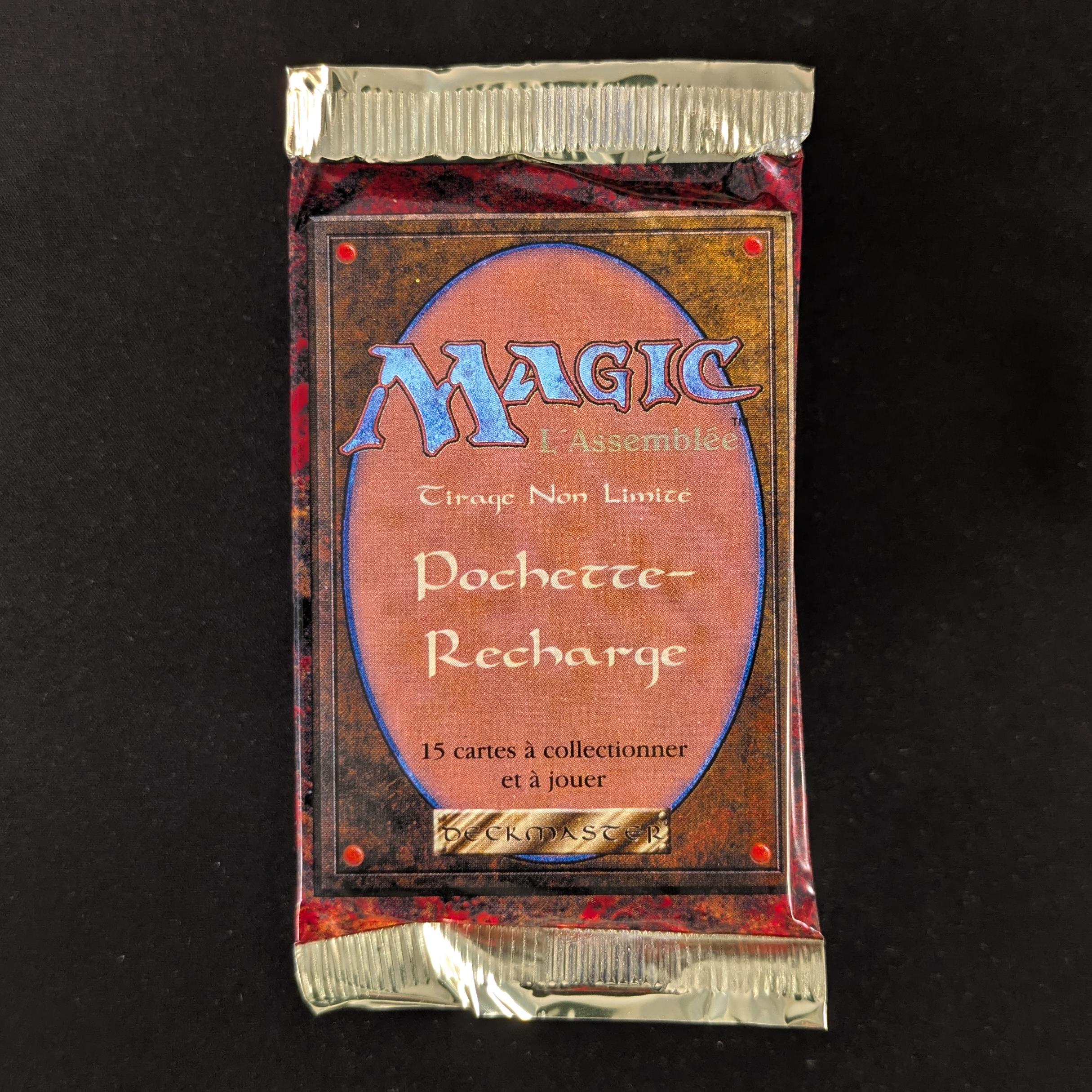 MTG Sealed Product - Foreign White Bordered Booster Pack - French - Sealed - 31642