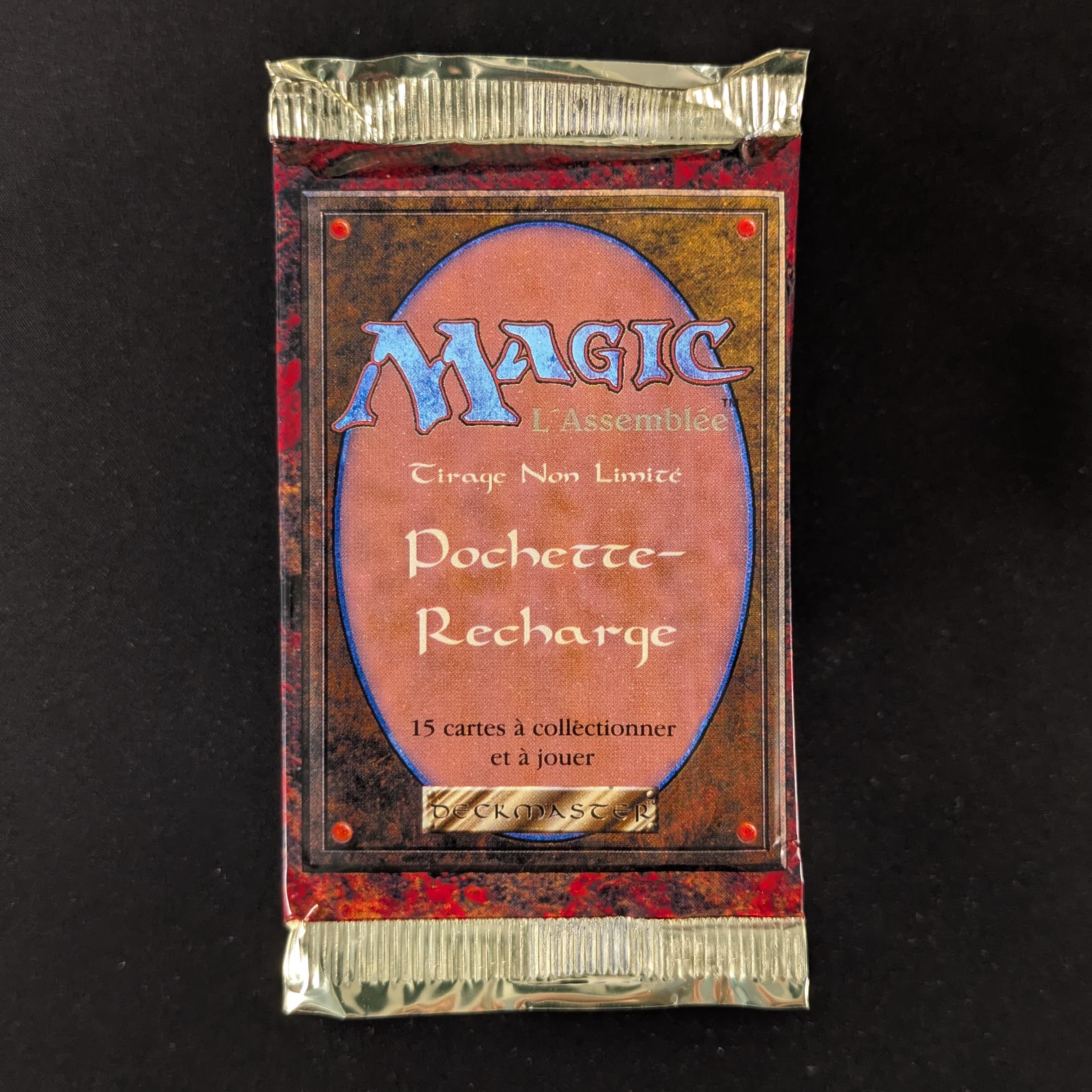 MTG Sealed Product - Foreign White Bordered Booster Pack - French - Sealed - 31647