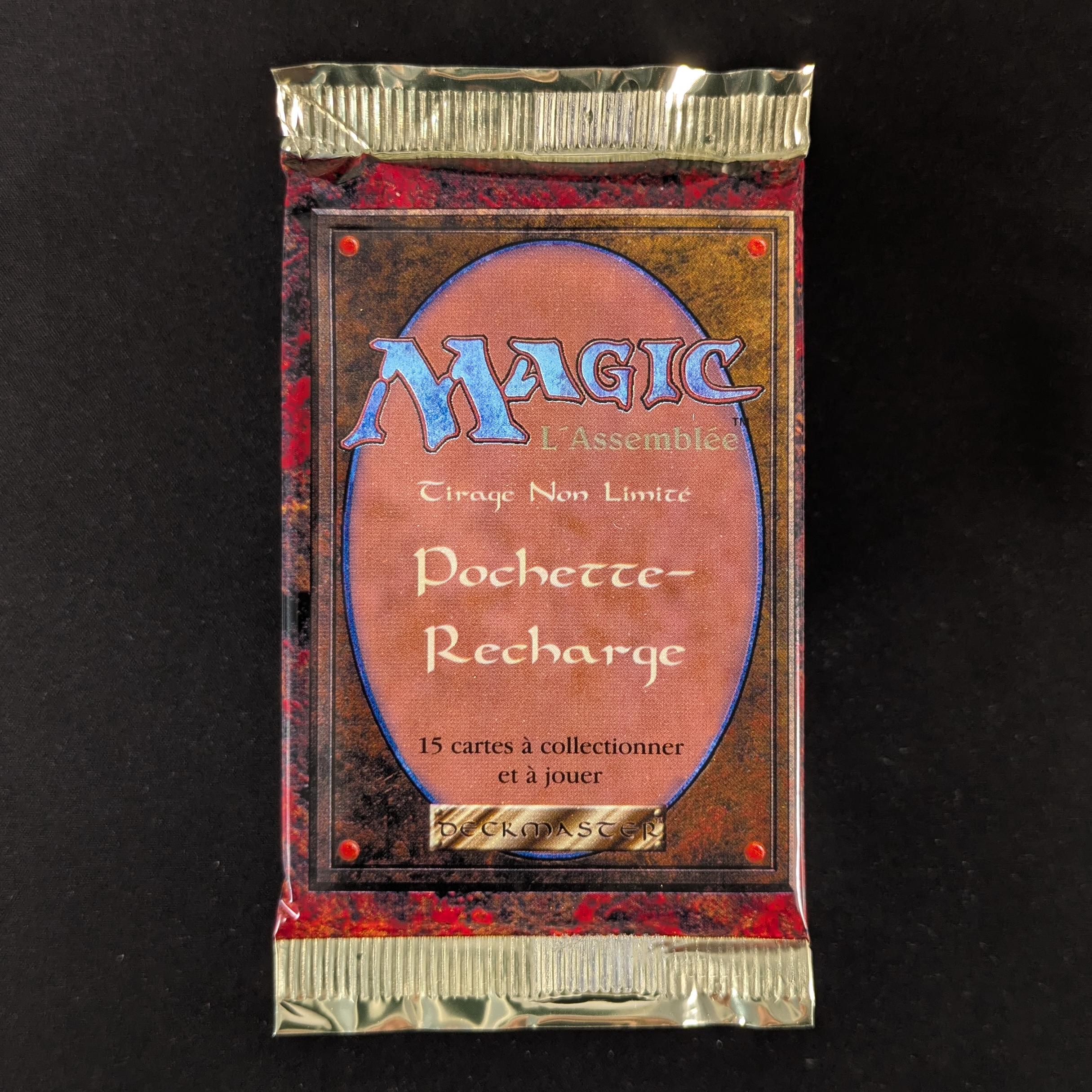 MTG Sealed Product - Foreign White Bordered Booster Pack - French - Sealed - 31652