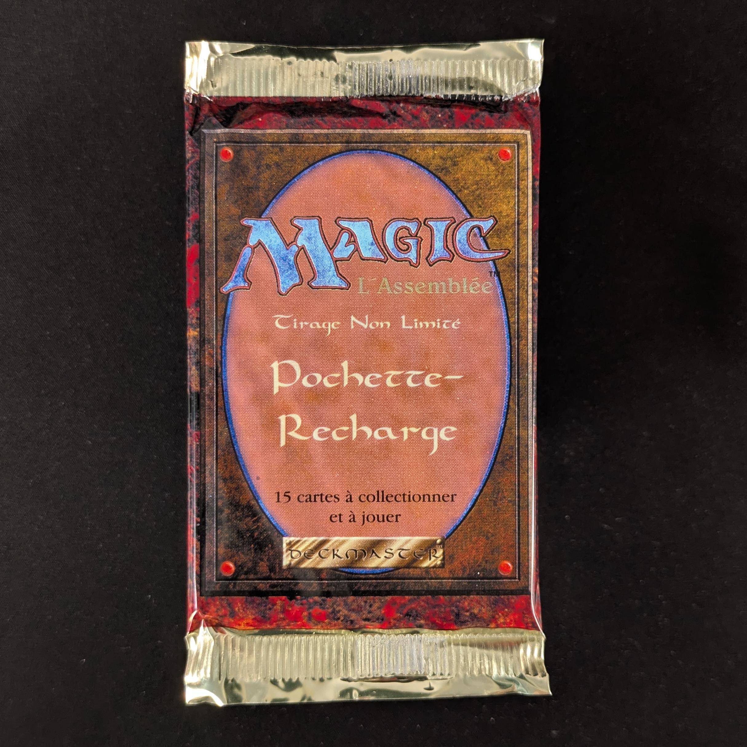 MTG Sealed Product - Foreign White Bordered Booster Pack - French - Sealed - 31657