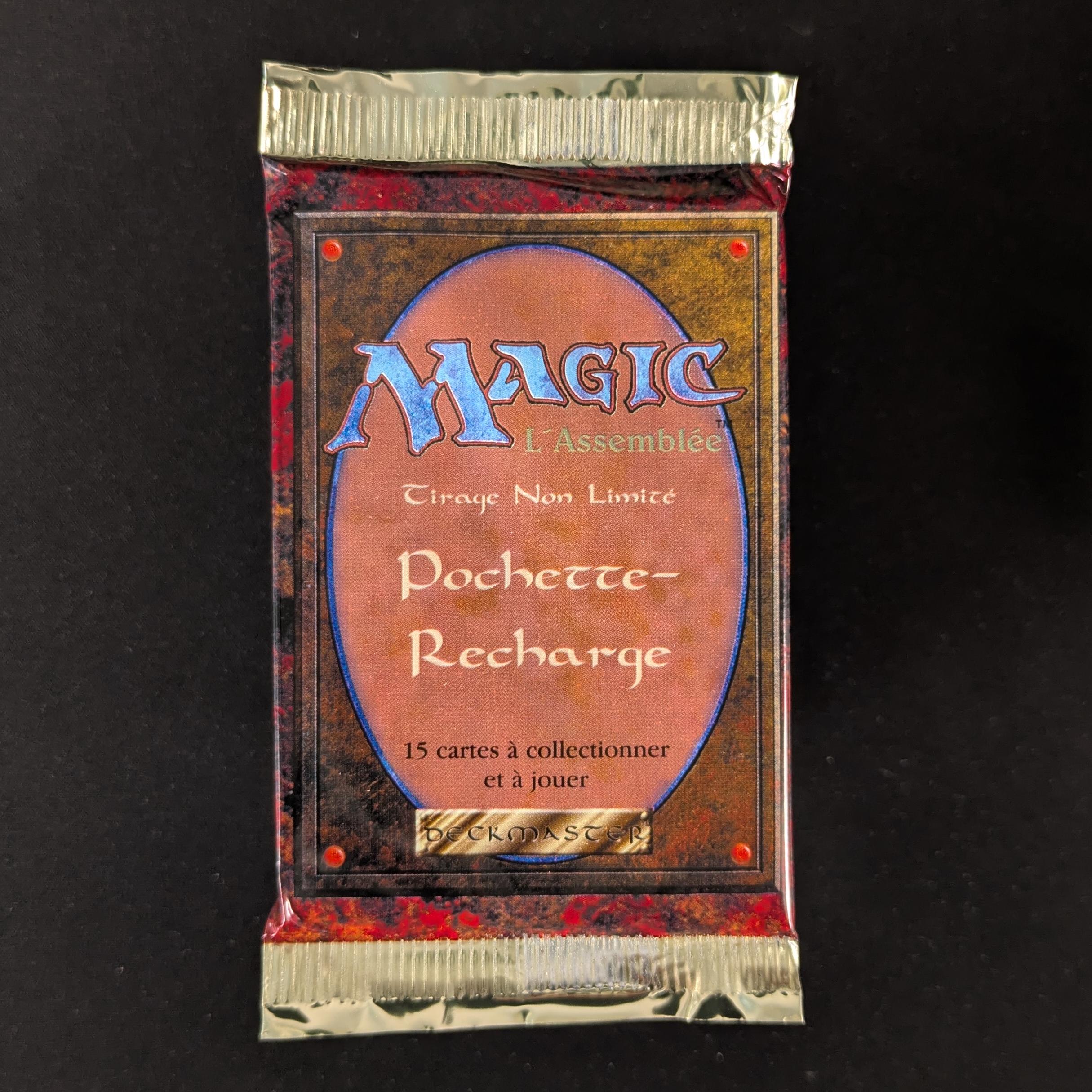 MTG Sealed Product - Foreign White Bordered Booster Pack - French - Sealed - 31658