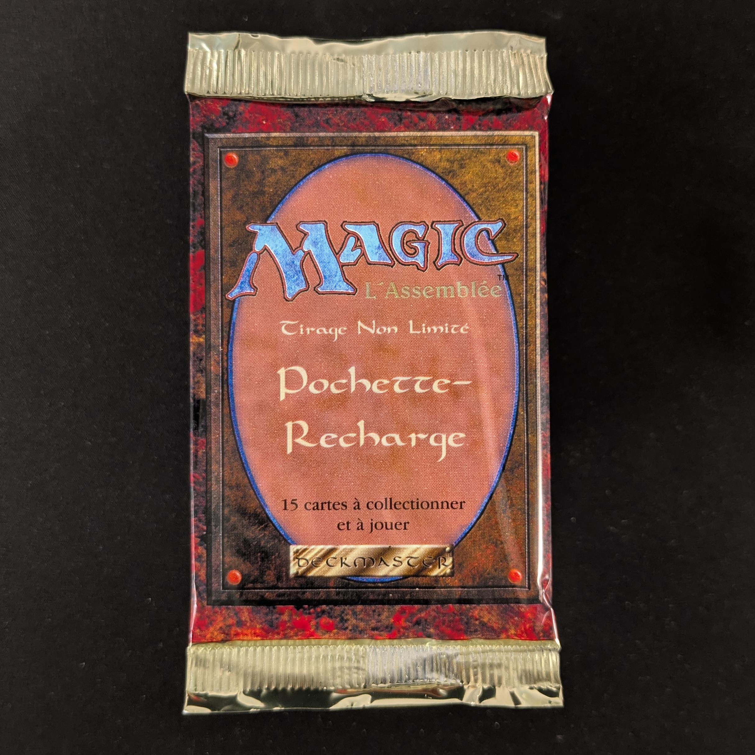 MTG Sealed Product - Foreign White Bordered Booster Pack - French - Sealed - 31661