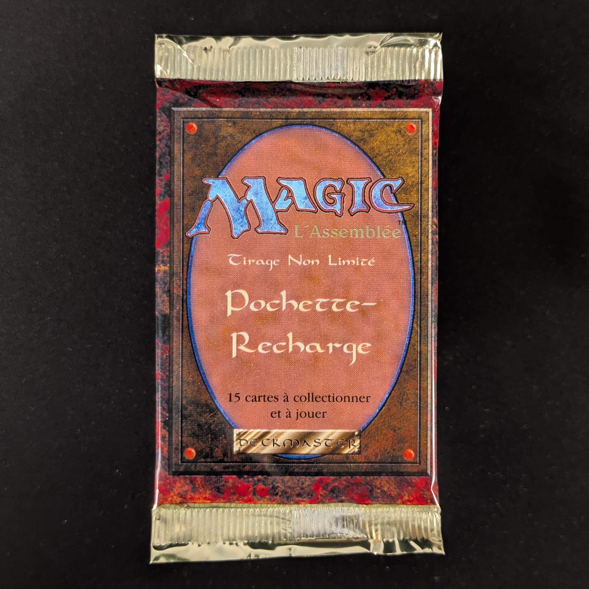 MTG Sealed Product - Foreign White Bordered Booster Pack - French - Sealed - 31663