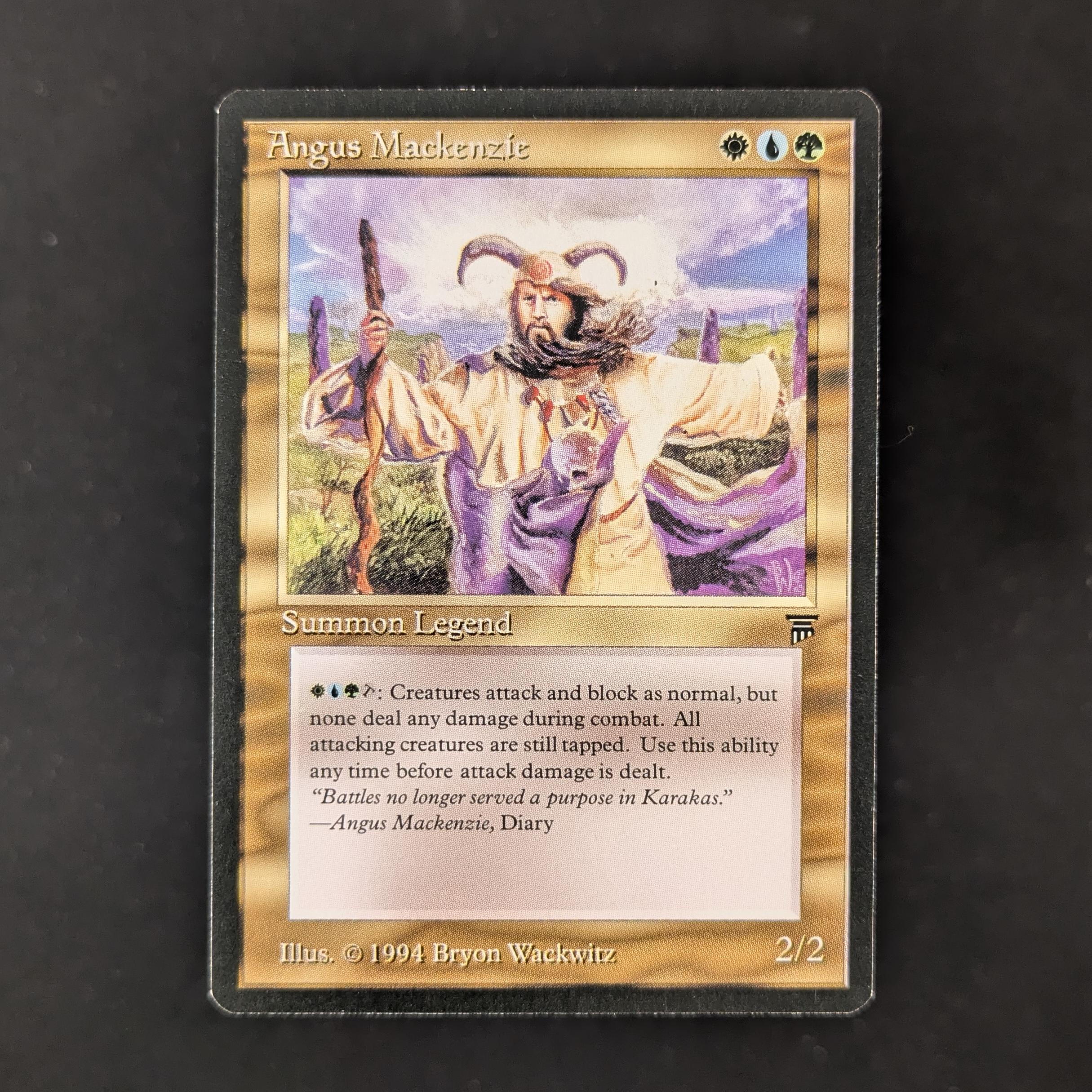 MTG Singles - Angus Mackenzie - Legends - NM - 31684