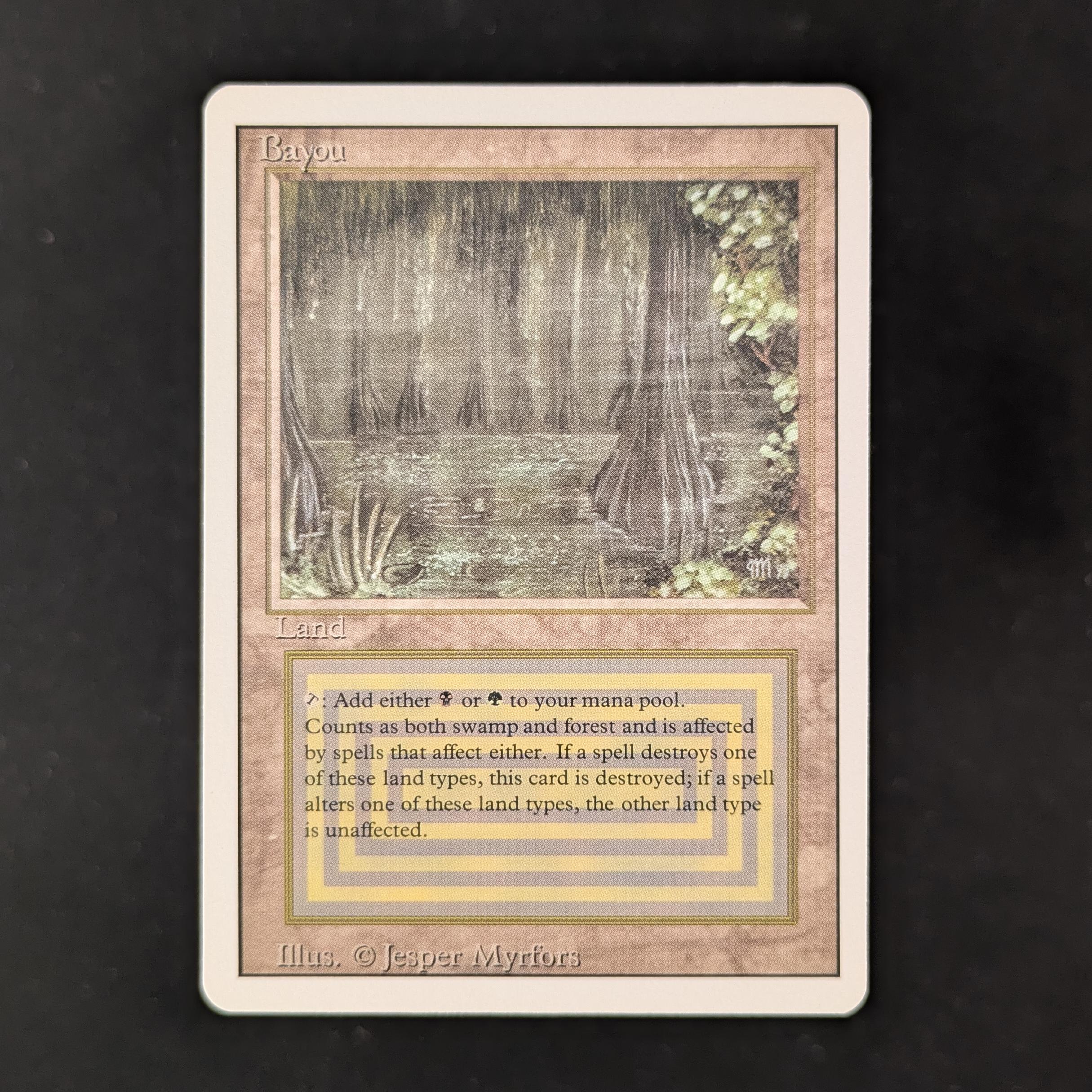 MTG Singles - Bayou - Revised - NM - 31695