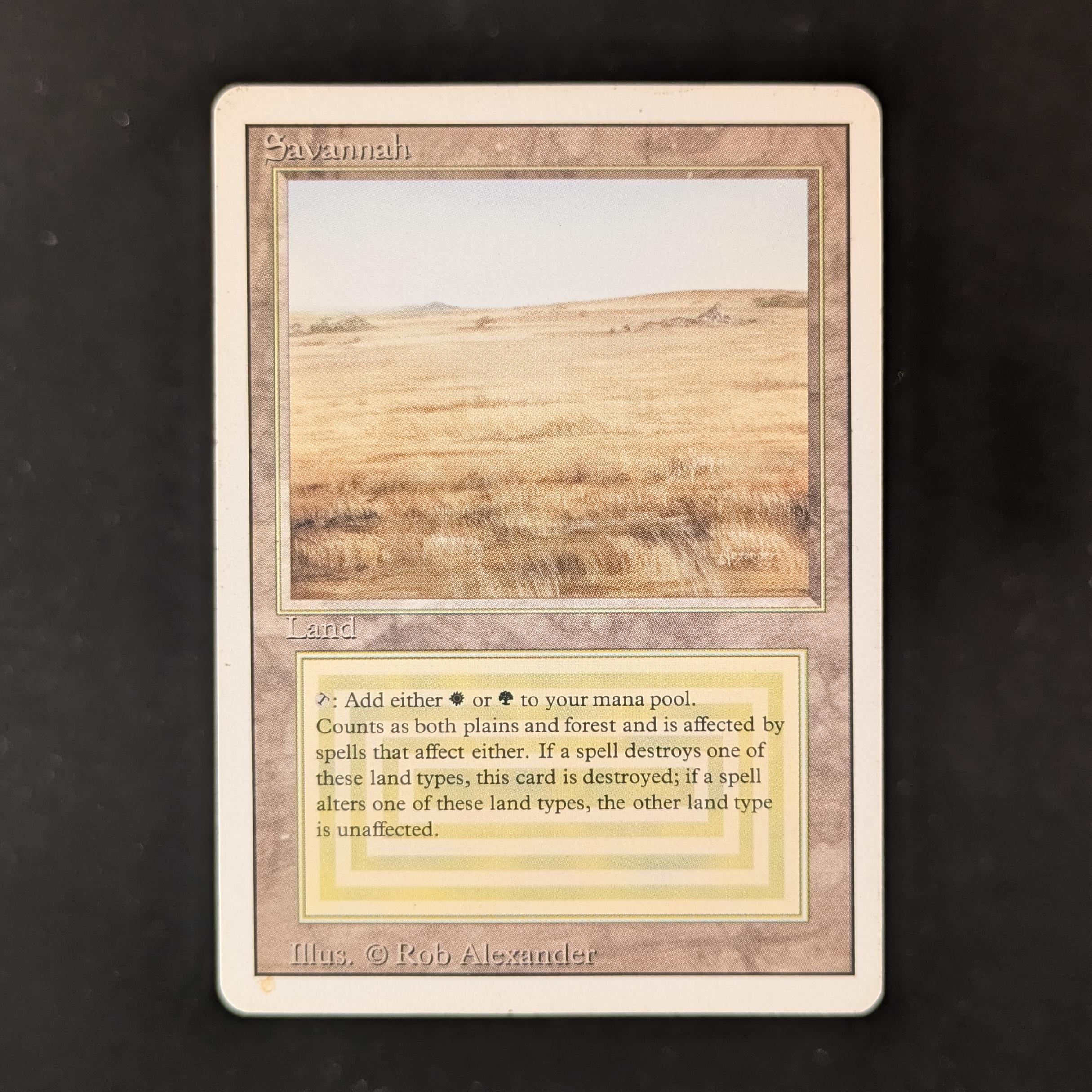 MTG Singles - Savannah - Revised - LP - 31711