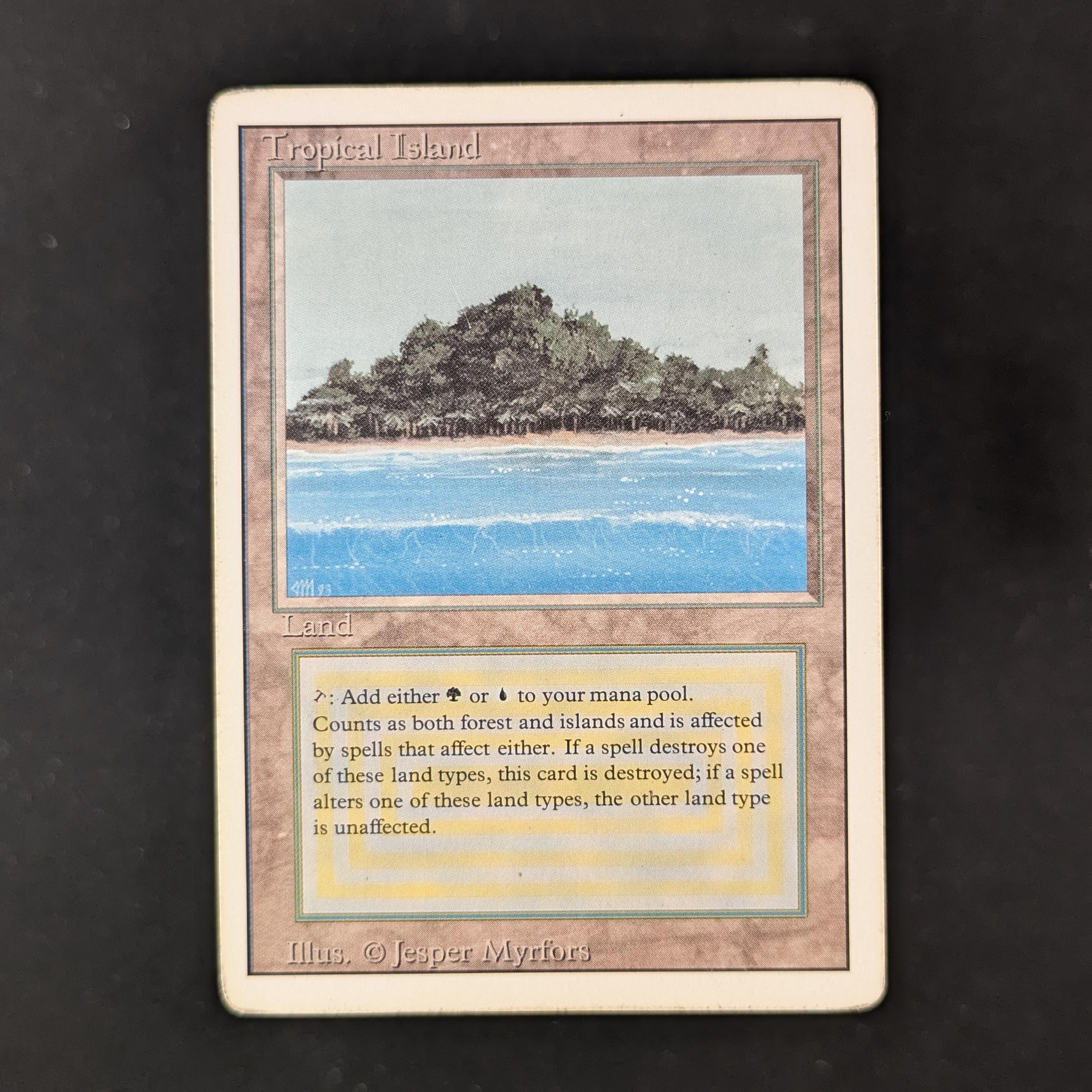 MTG Singles - Tropical Island - Revised - PO - 31729