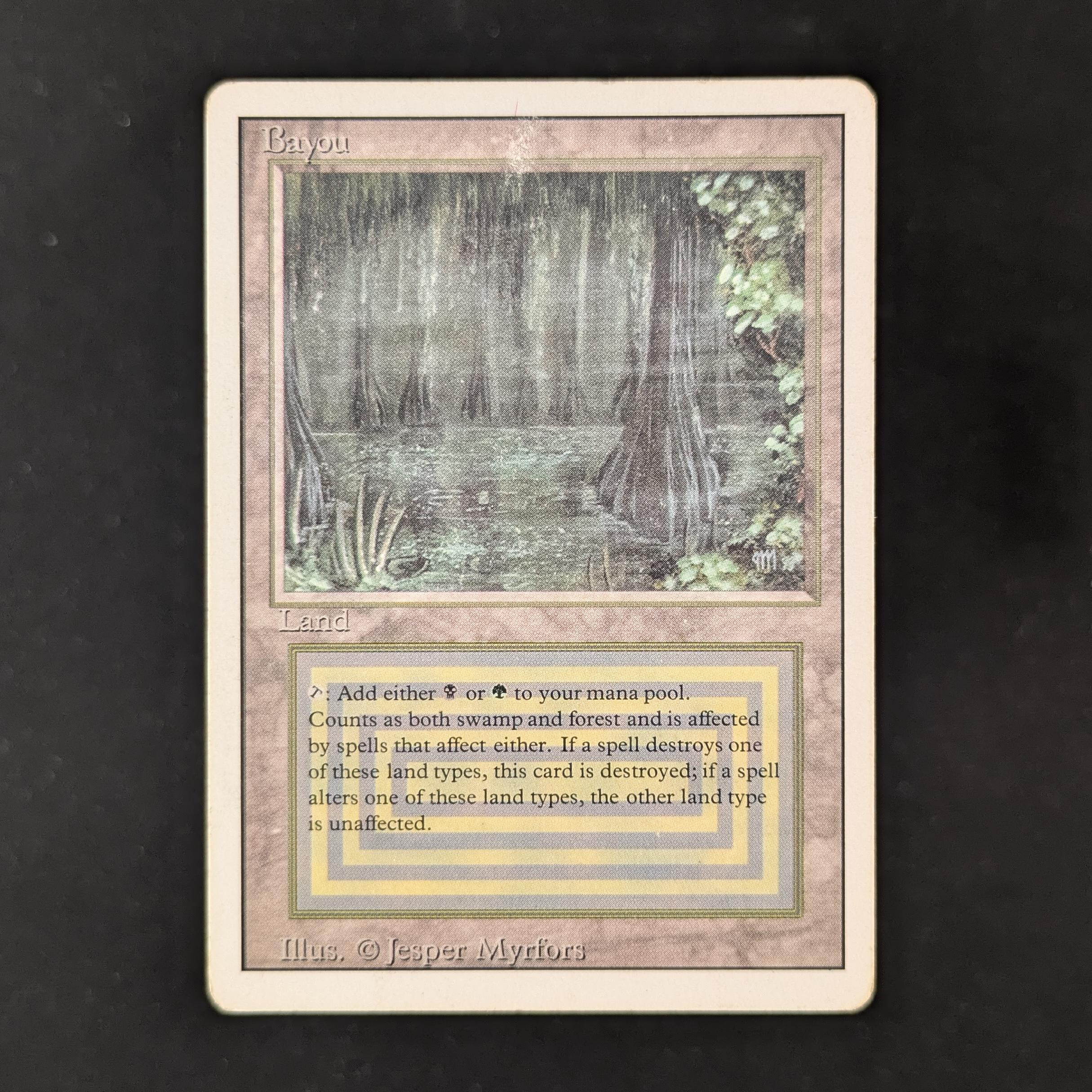 MTG Singles - Bayou - Revised - PL - 31781