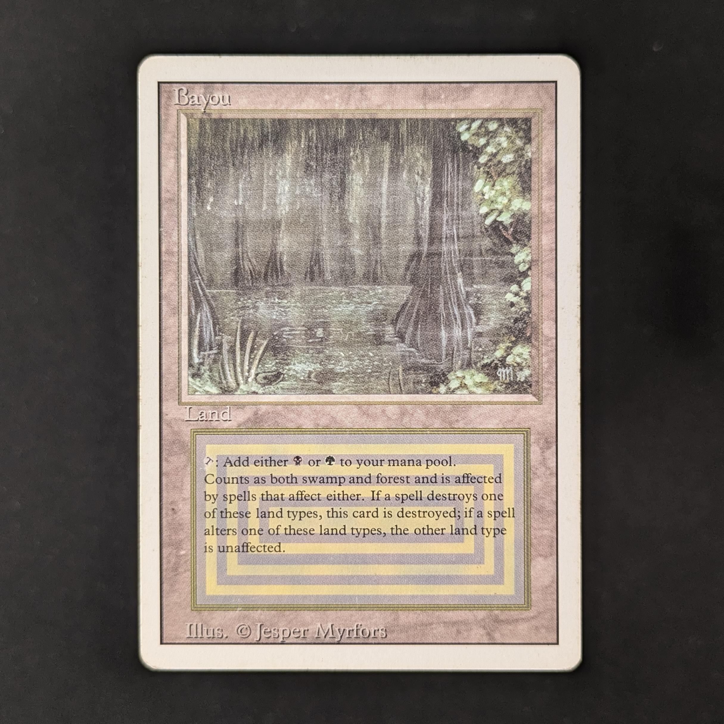MTG Singles - Bayou - Revised - PL - 31795