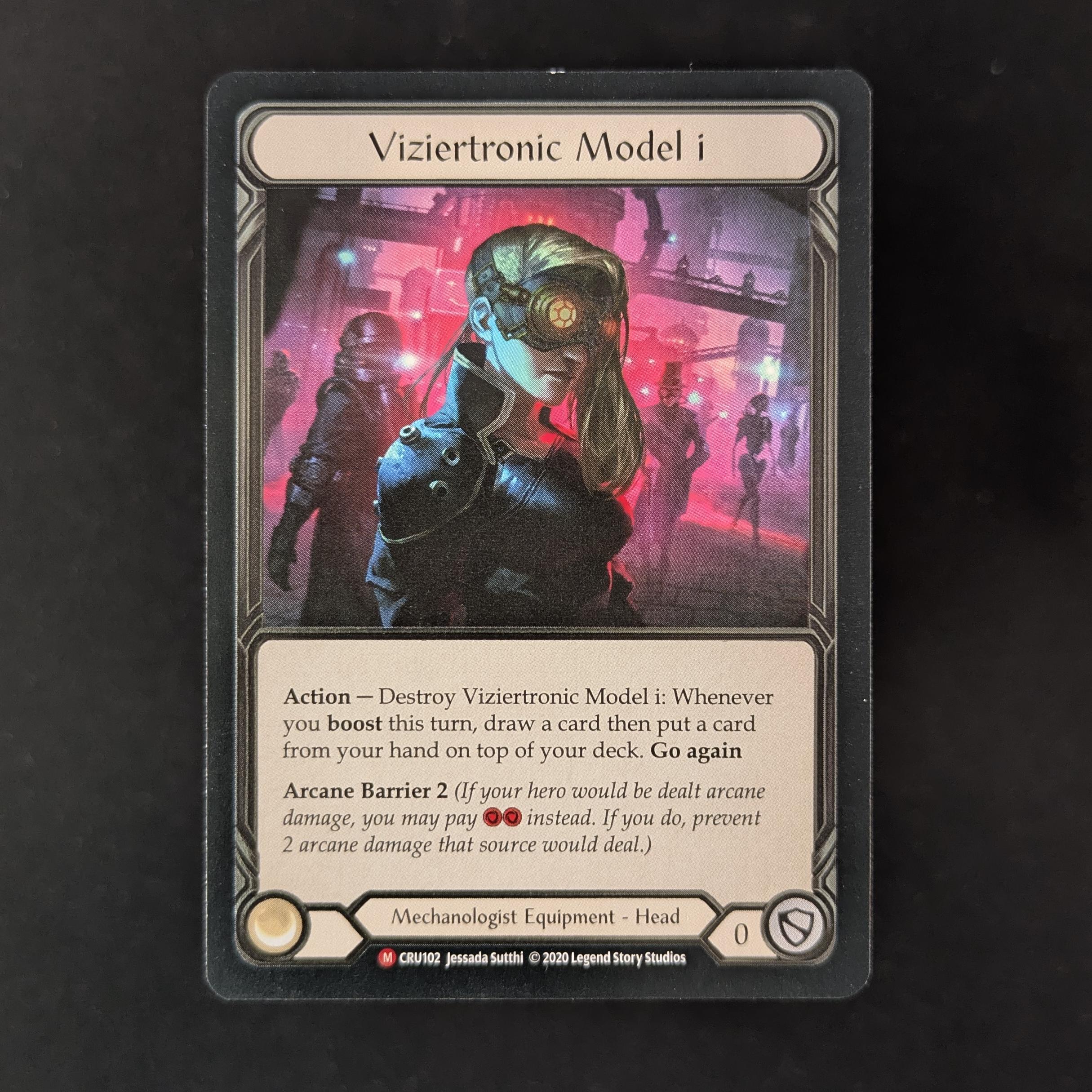MTG Singles - Viziertronic Model i (Cold Foil) - Crucible of War - First - NM -