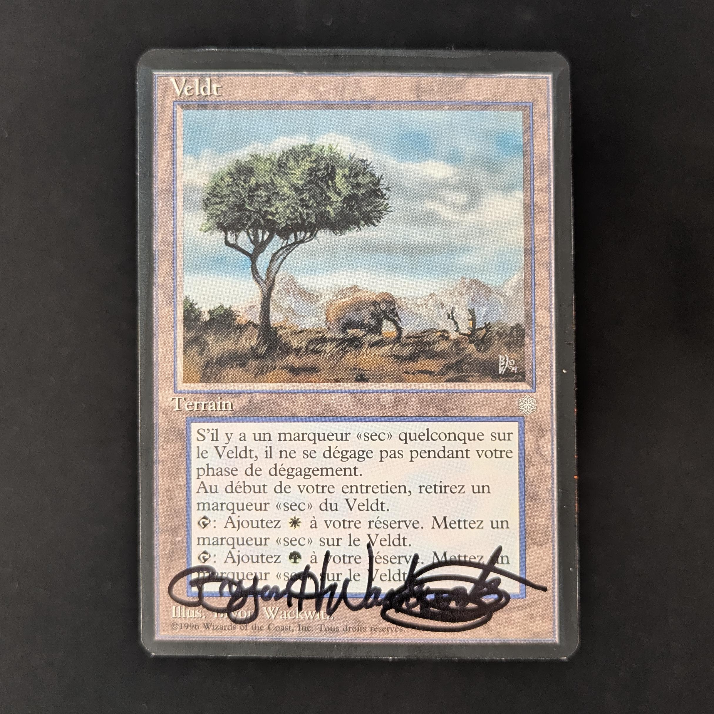 Pain Lands Set - Artist Proof - - SIGNED, SKETCHED BACK
