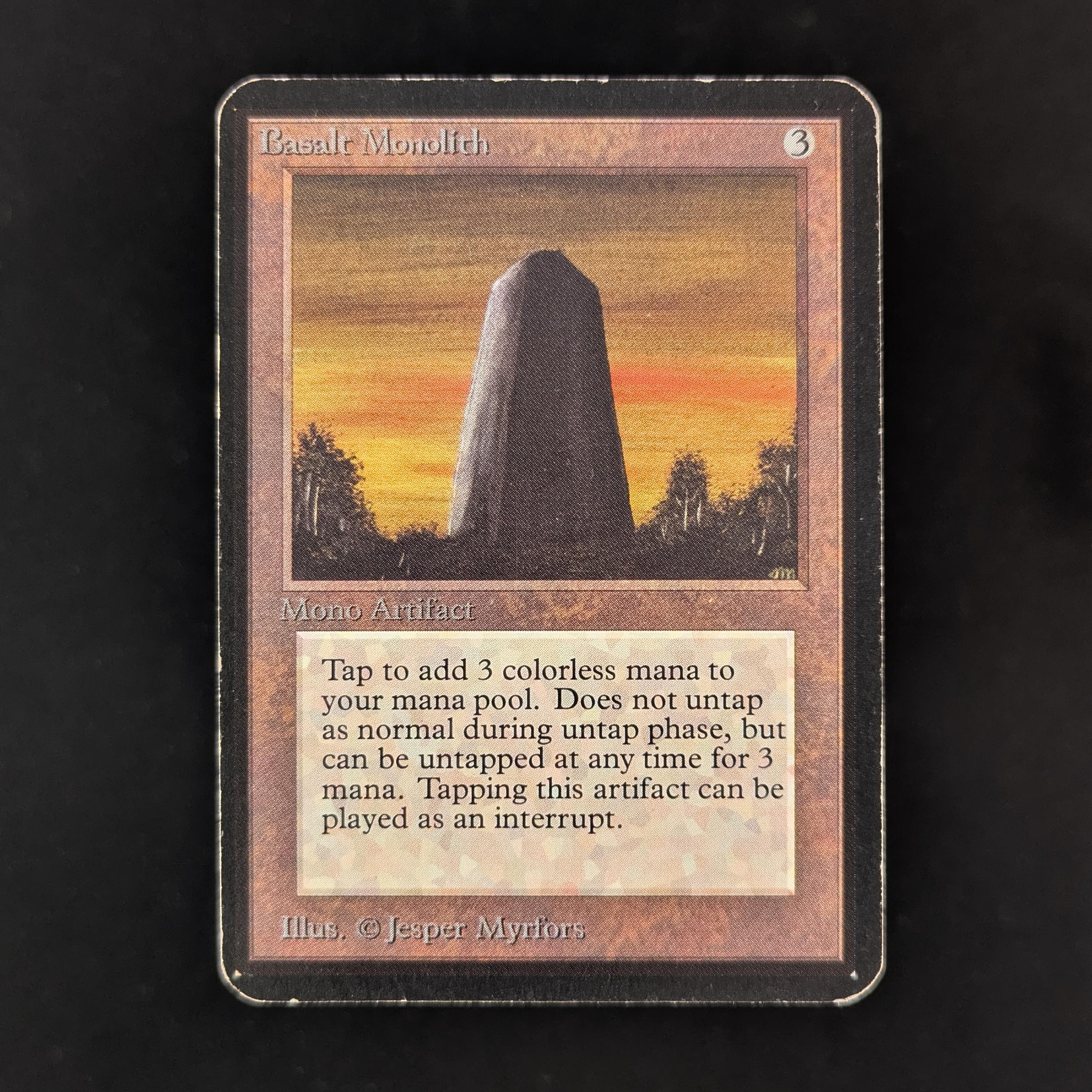 MTG Singles - Basalt Monolith - Alpha - LP - 31861
