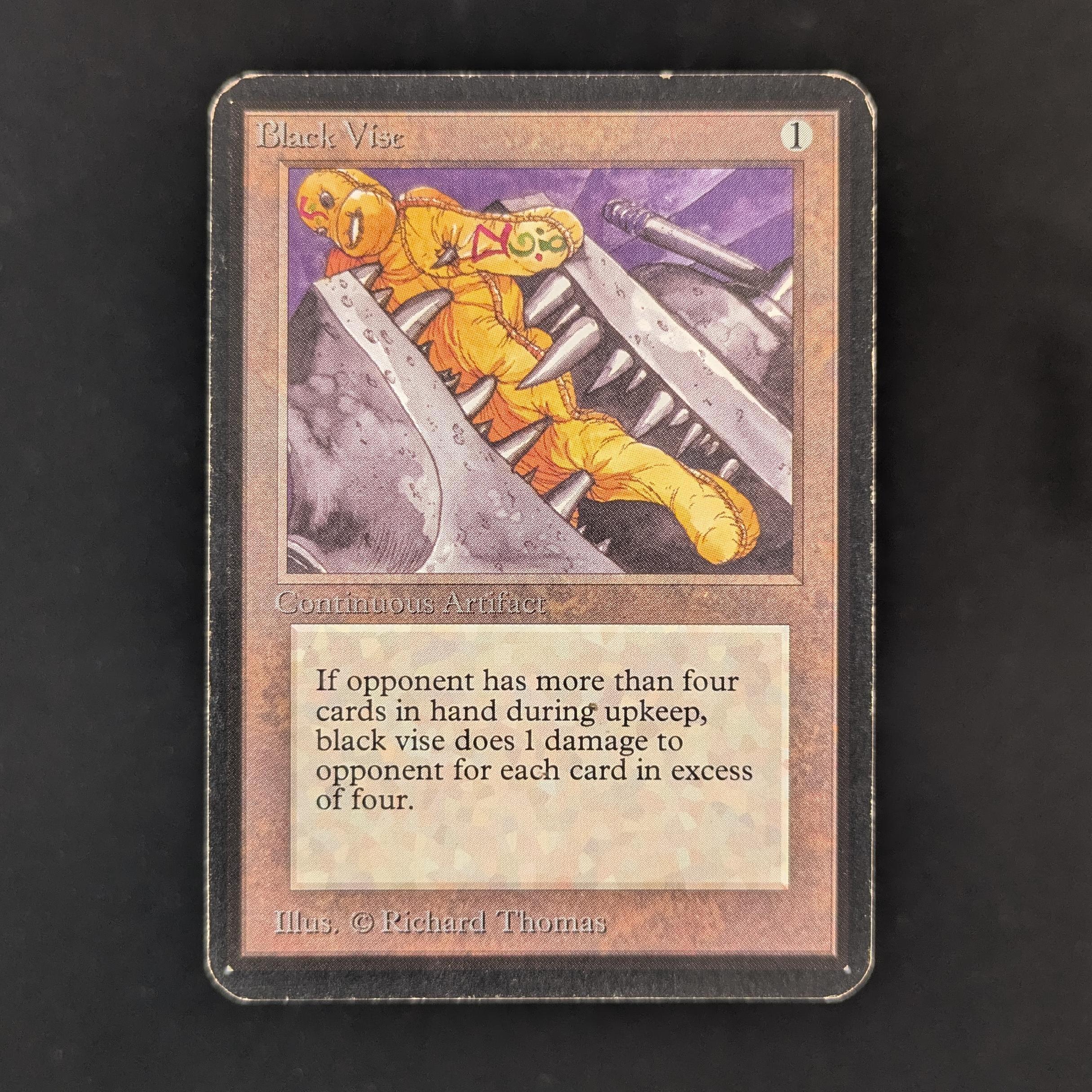 MTG Singles - Black Vise - Alpha - PL - 31862