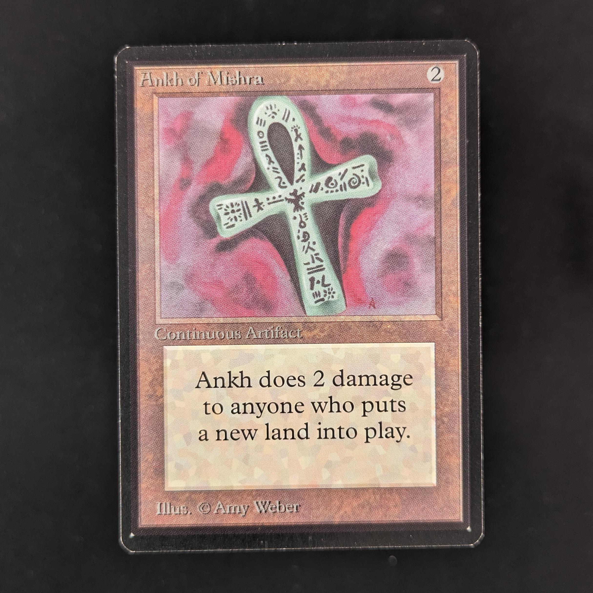 MTG Singles - Ankh of Mishra - Beta - EX - 31880
