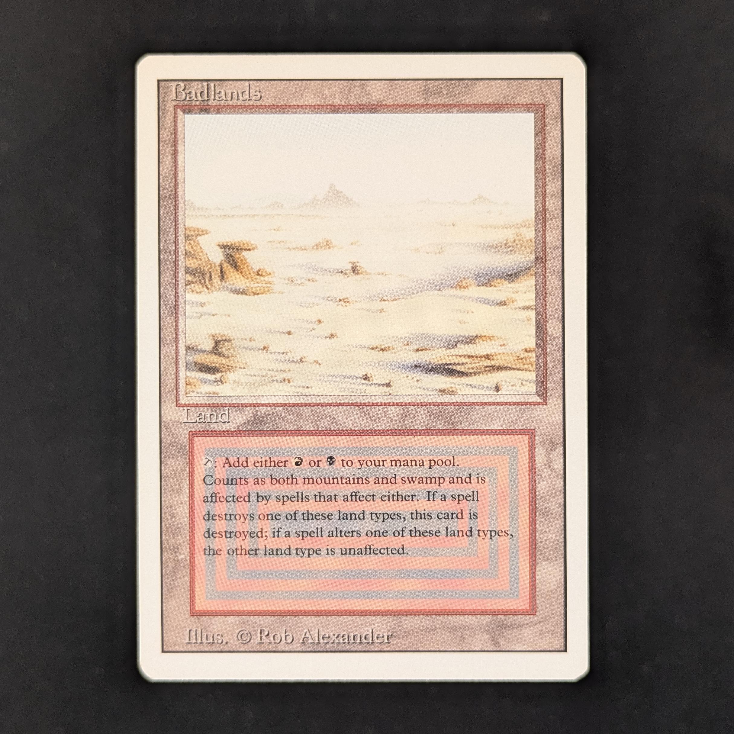 MTG Singles - Badlands - Revised - LP - 31922