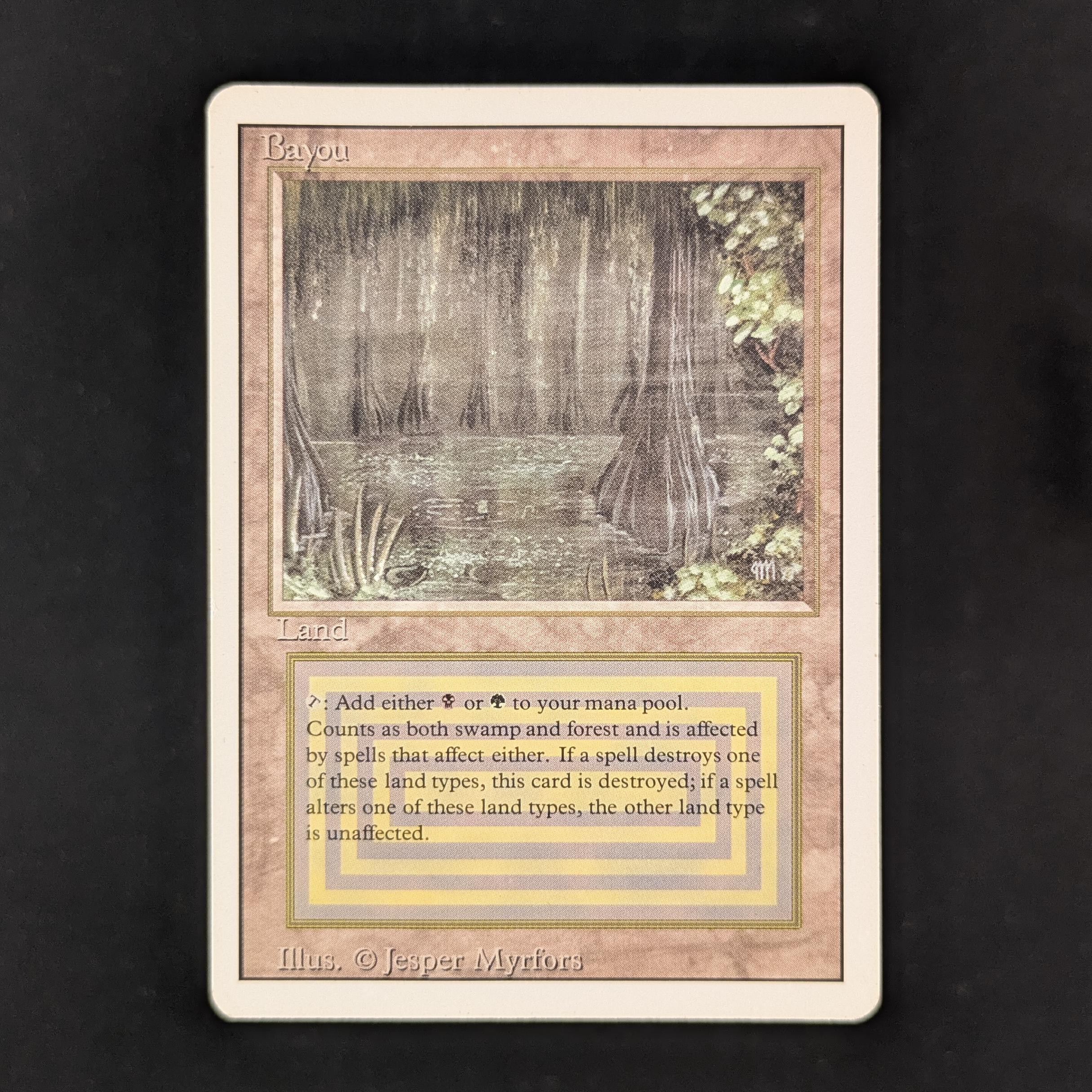 MTG Singles - Bayou - Revised - GD - 31924