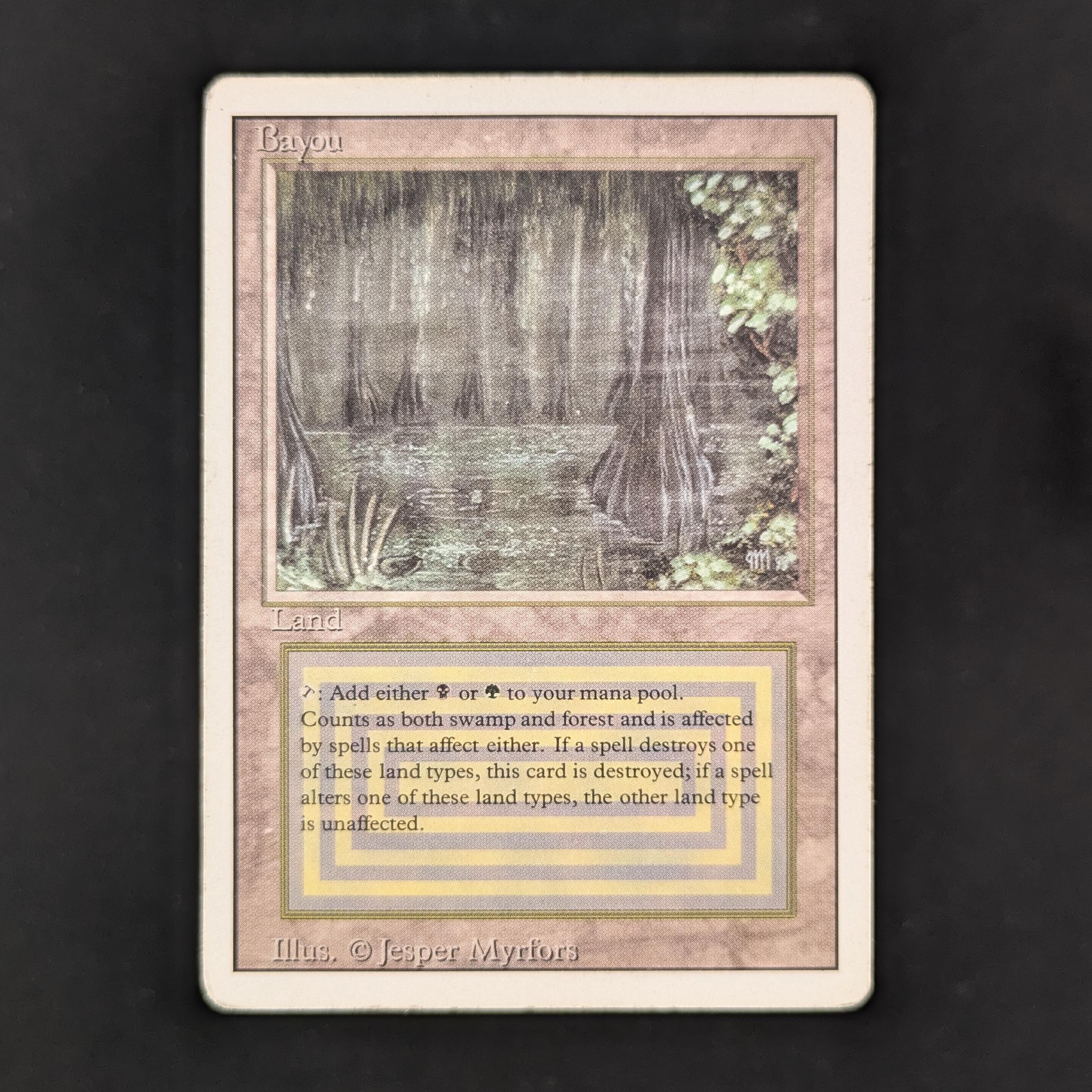 MTG Singles - Bayou - Revised - PL - 31926