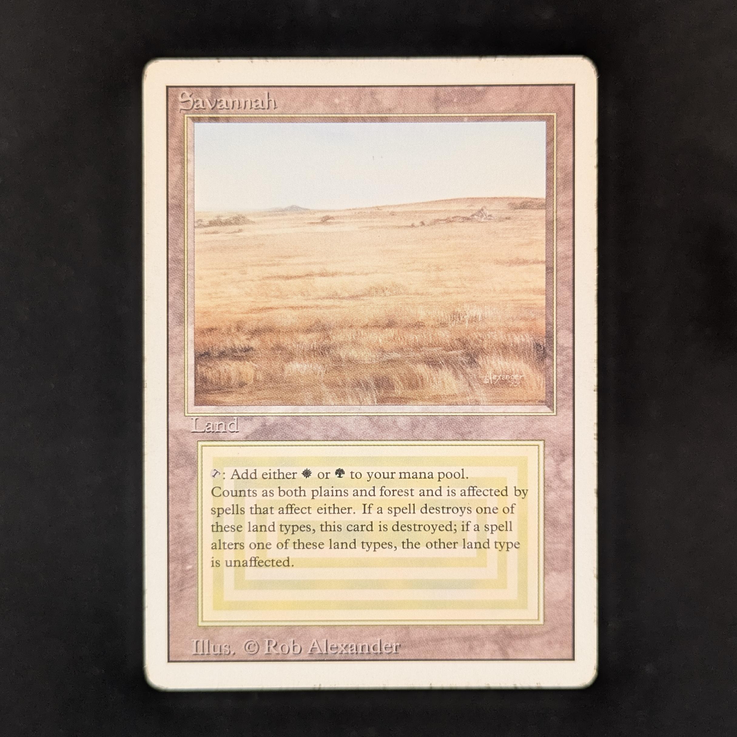 MTG Singles - Savannah - Revised - LP - 31933