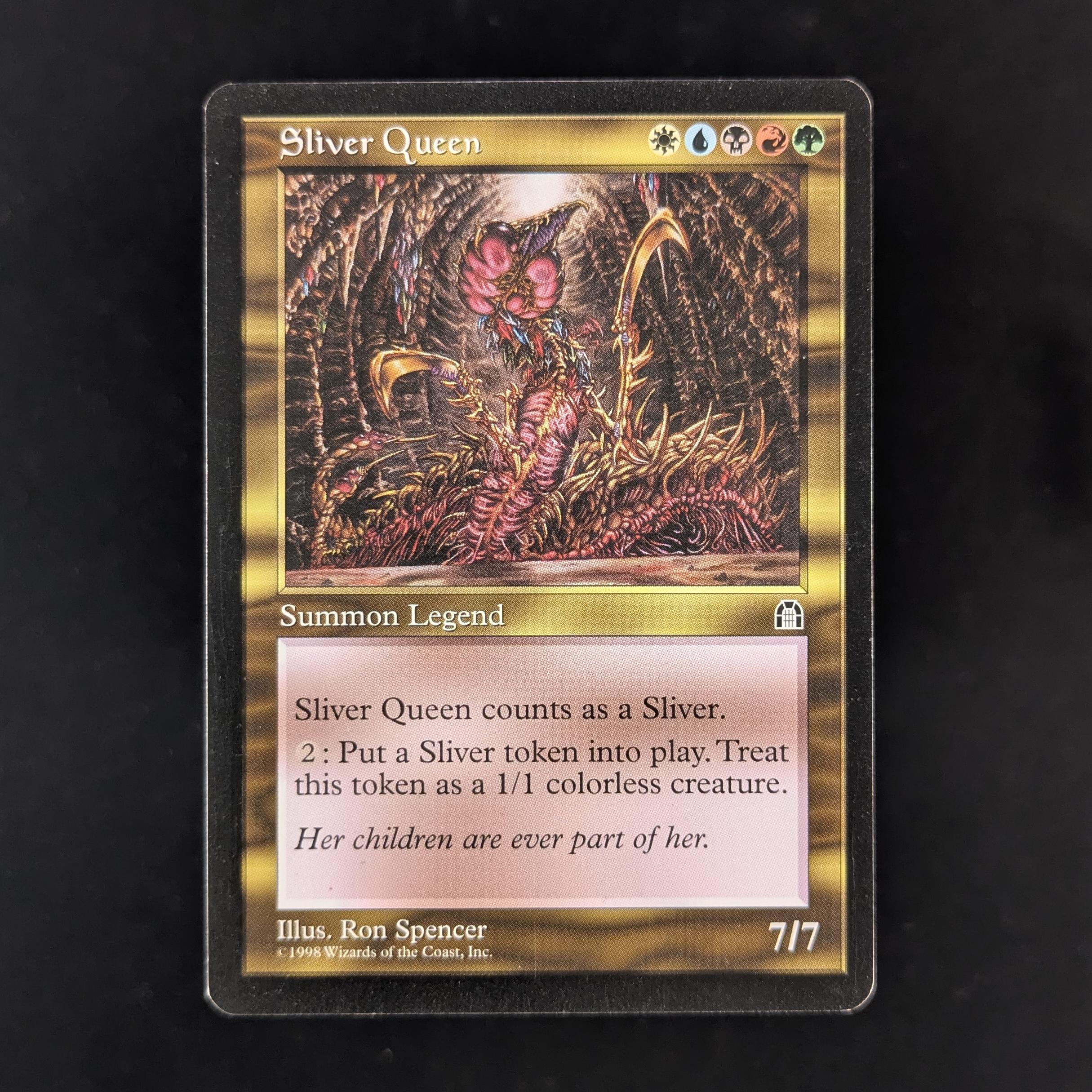MTG Singles - Sliver Queen - Stronghold - English - EX - 31980