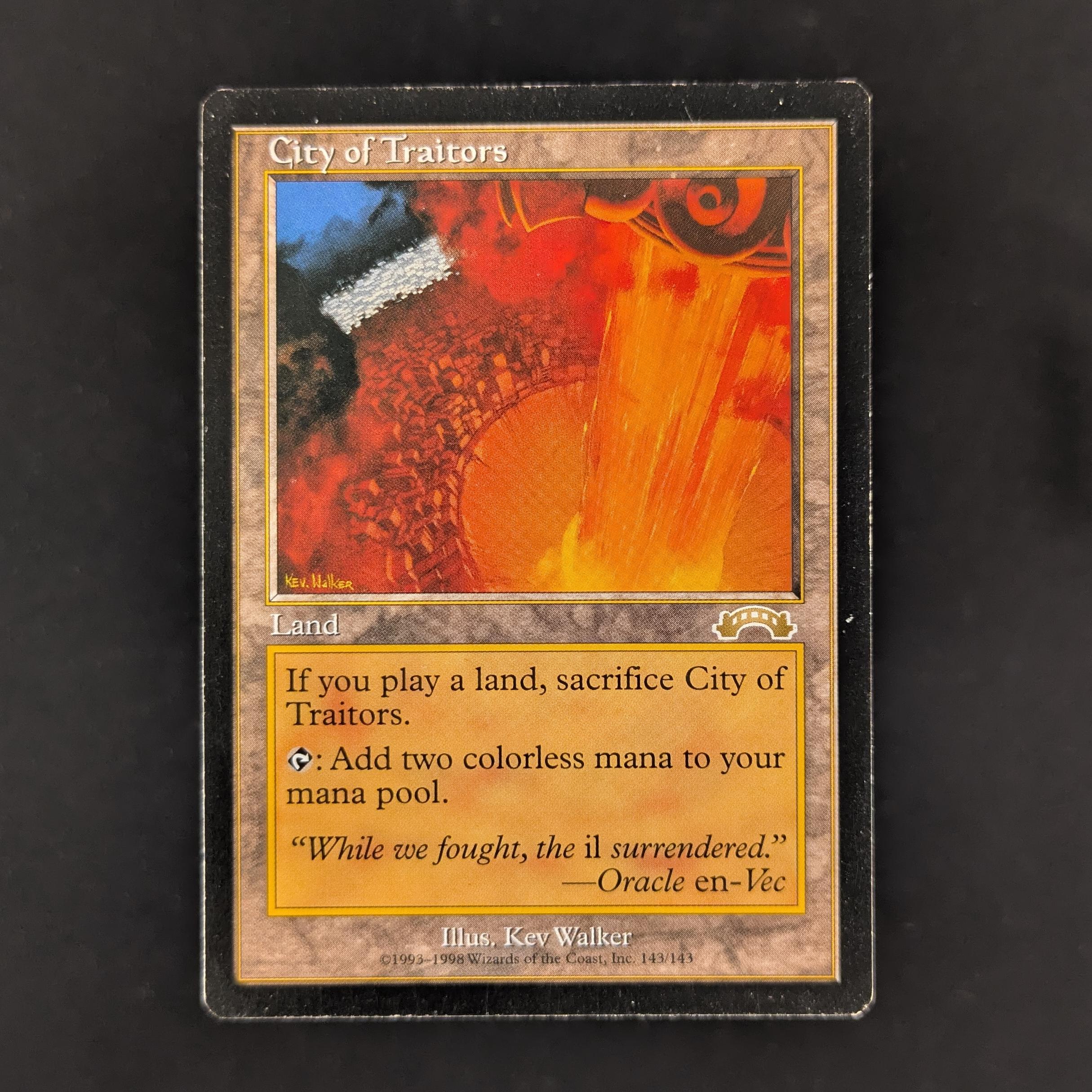 MTG Singles - City of Traitors - Exodus - English - LP - 31991