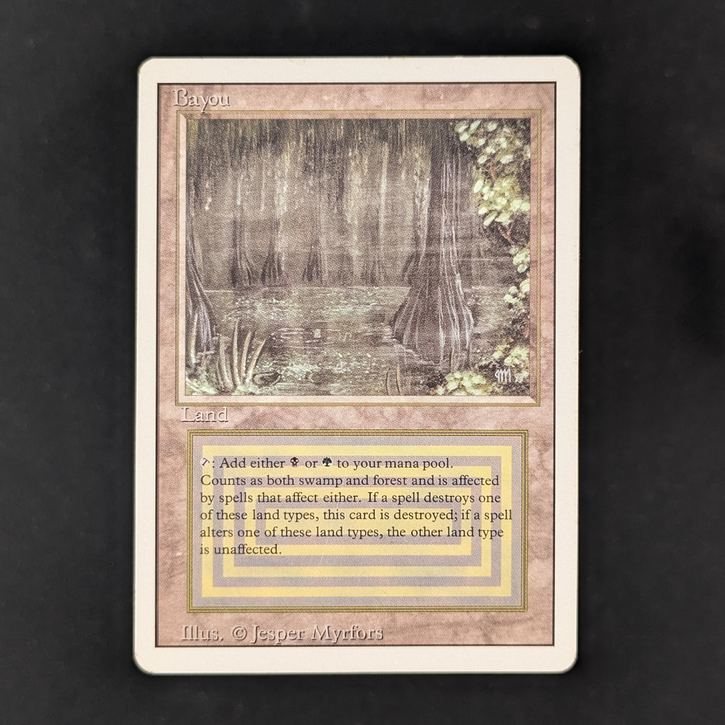 MTG Singles - Bayou - Revised - LP - 32089