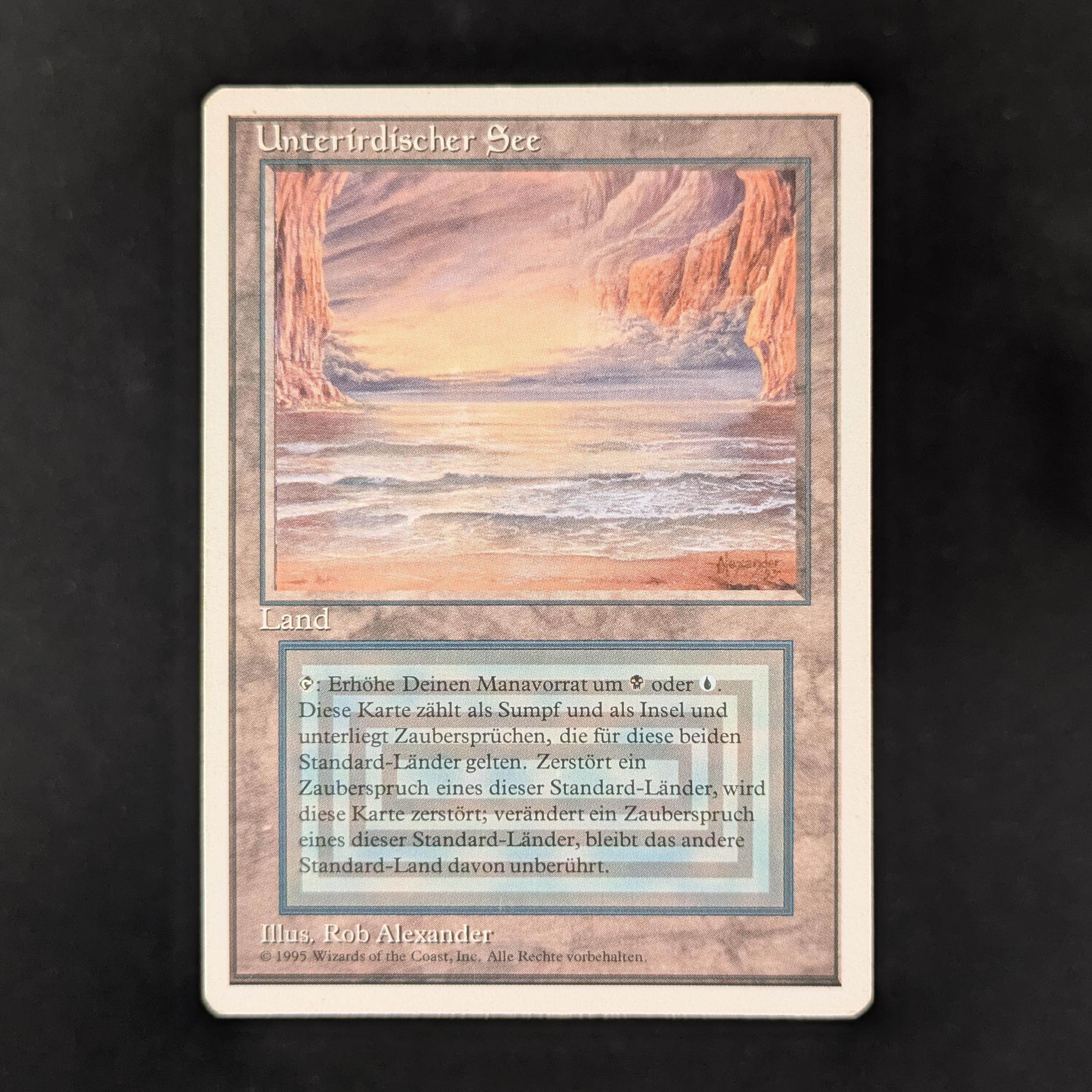 MTG Singles - Underground Sea - Foreign White Bordered - German - LP - PRESSURE MARK - 32101