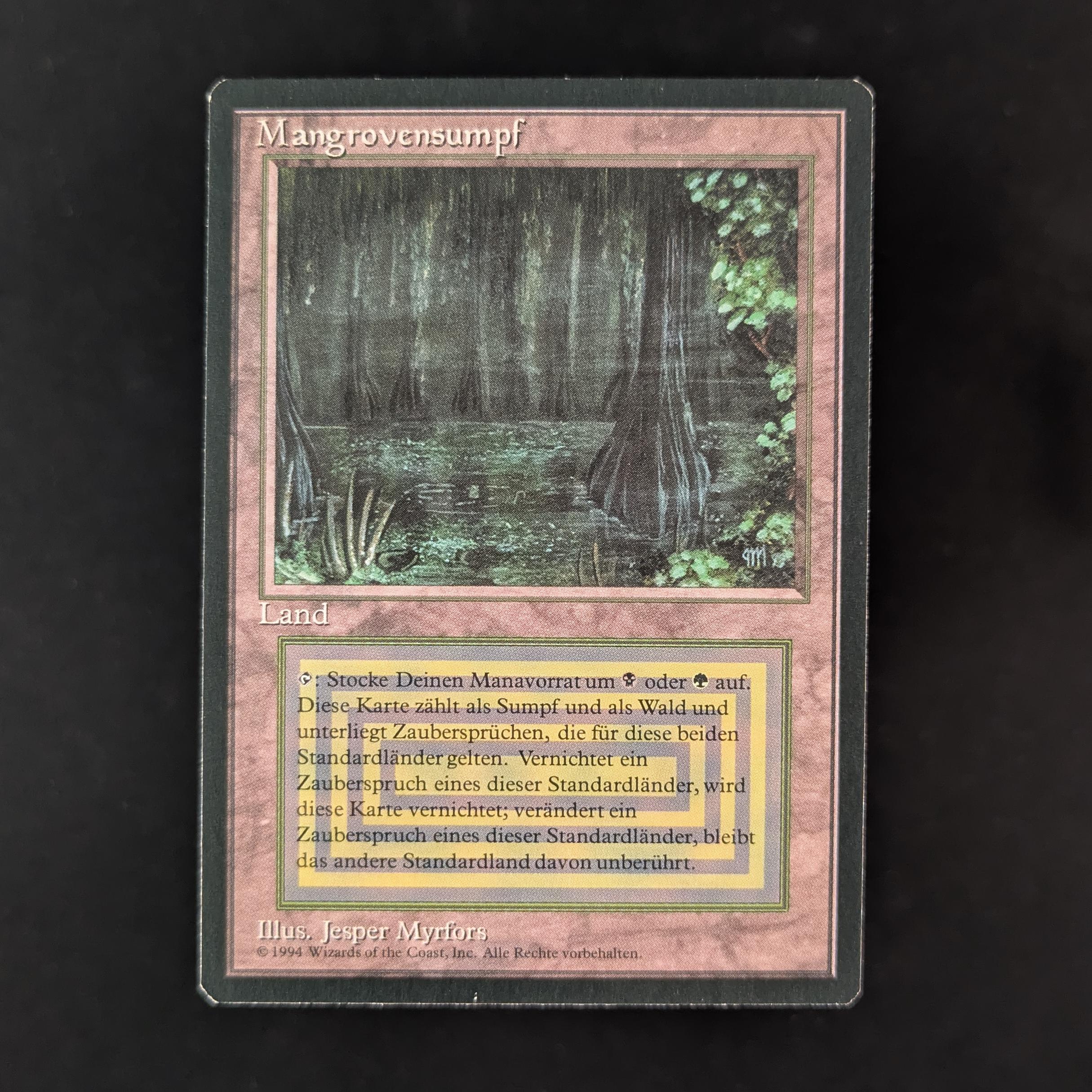 MTG Singles - Bayou - Foreign Black Bordered - German - NM - 32104