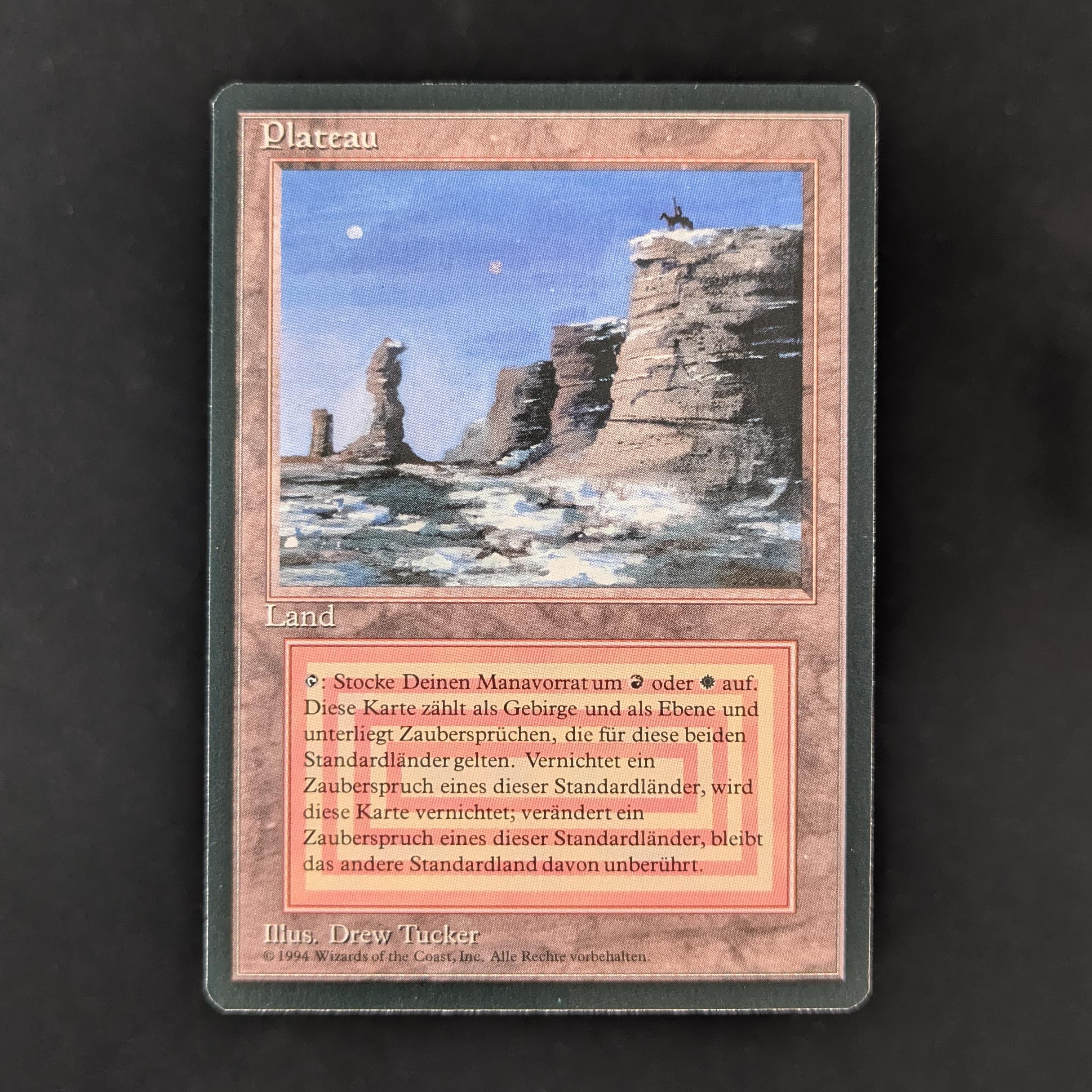 MTG Singles - Plateau - Foreign Black Bordered - German - NM - 32105