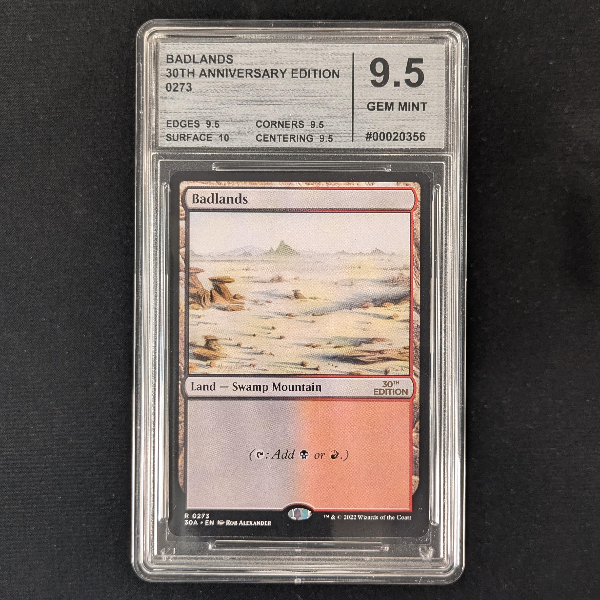 MTG Singles - Badlands (Modern Frame) - 30th Anniversary Edition - CMG 9.5 - 32144