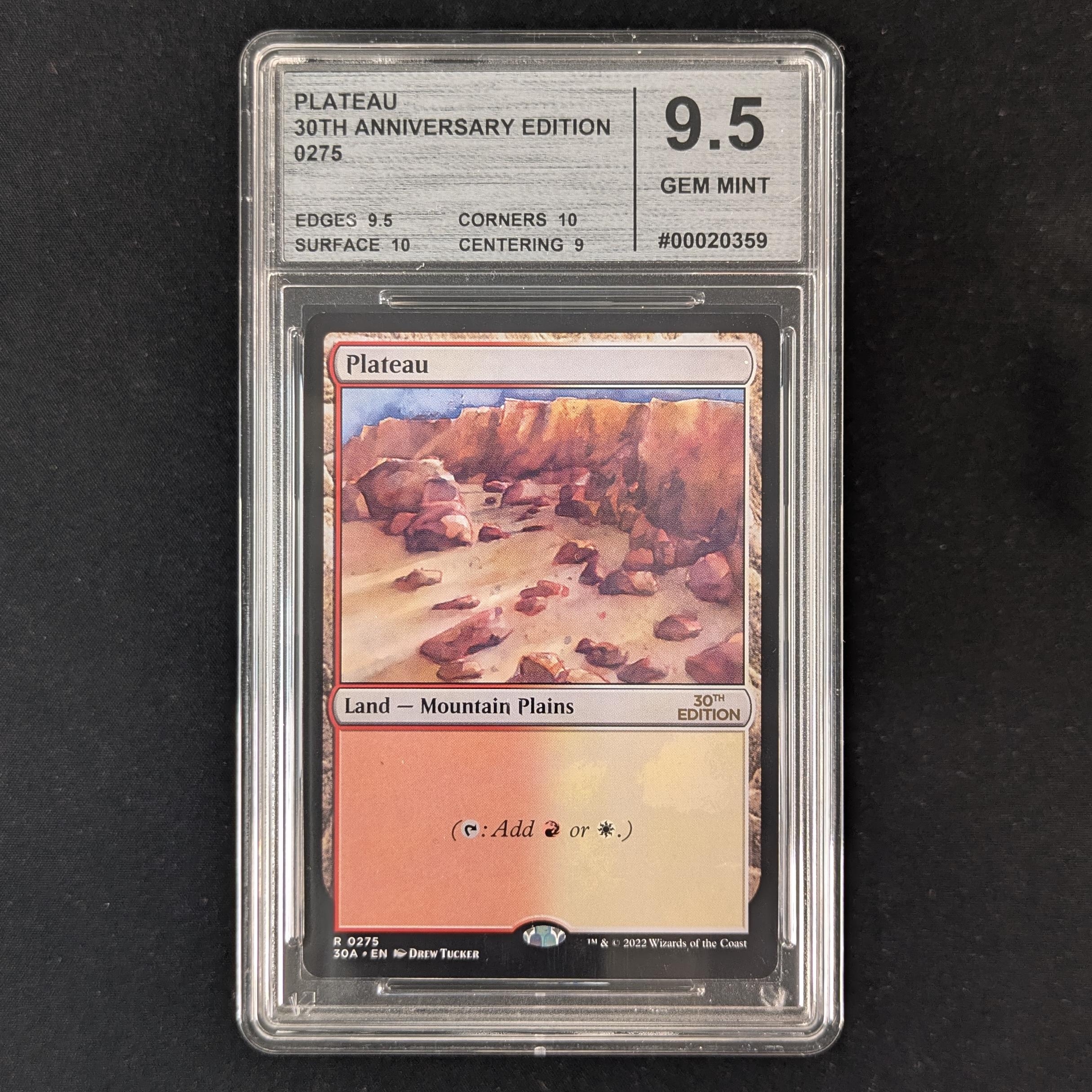 MTG Singles - Plateau (Modern Frame) - 30th Anniversary Edition - CMG 9.5 - 32147