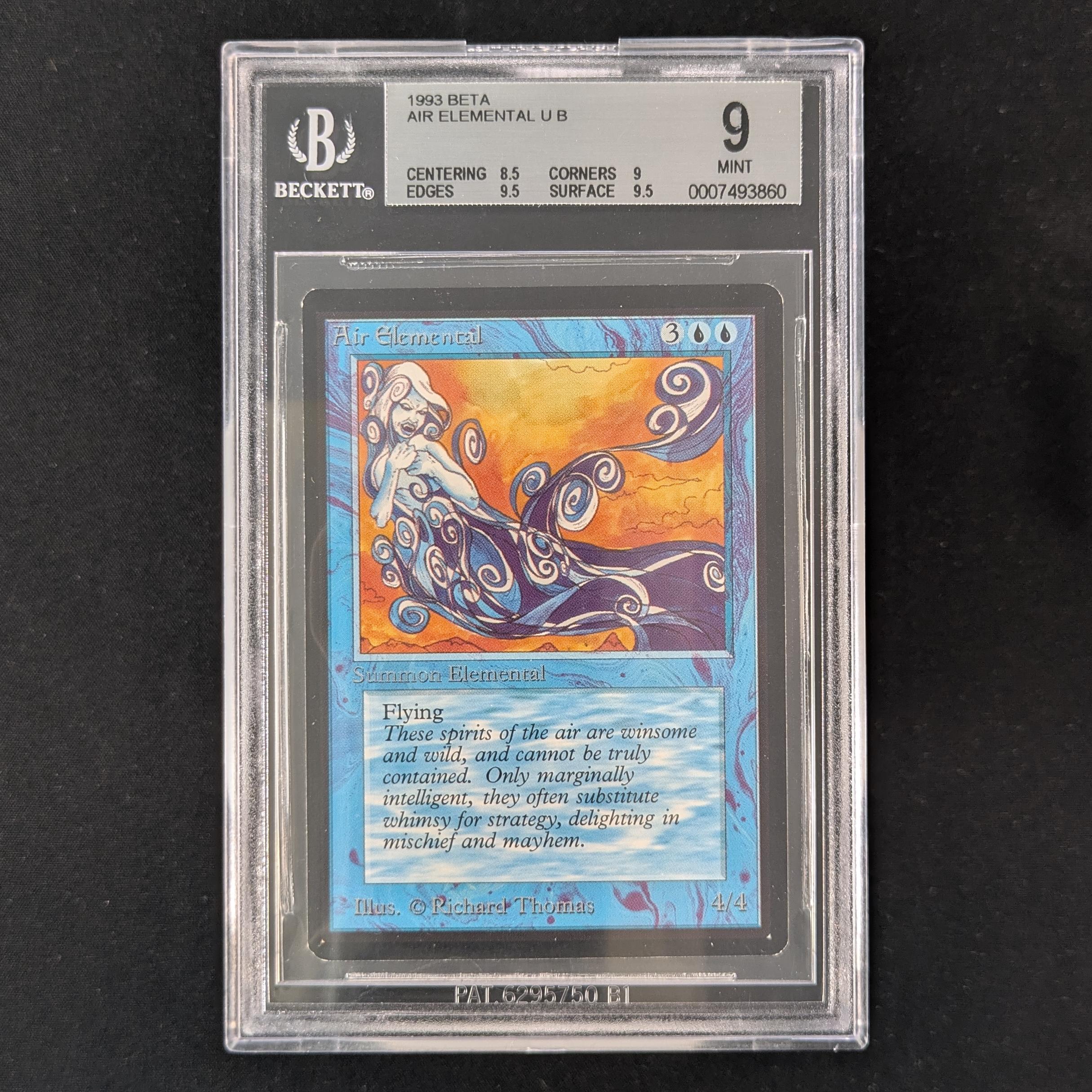 MTG Singles - Air Elemental - Beta - BGS 9 -