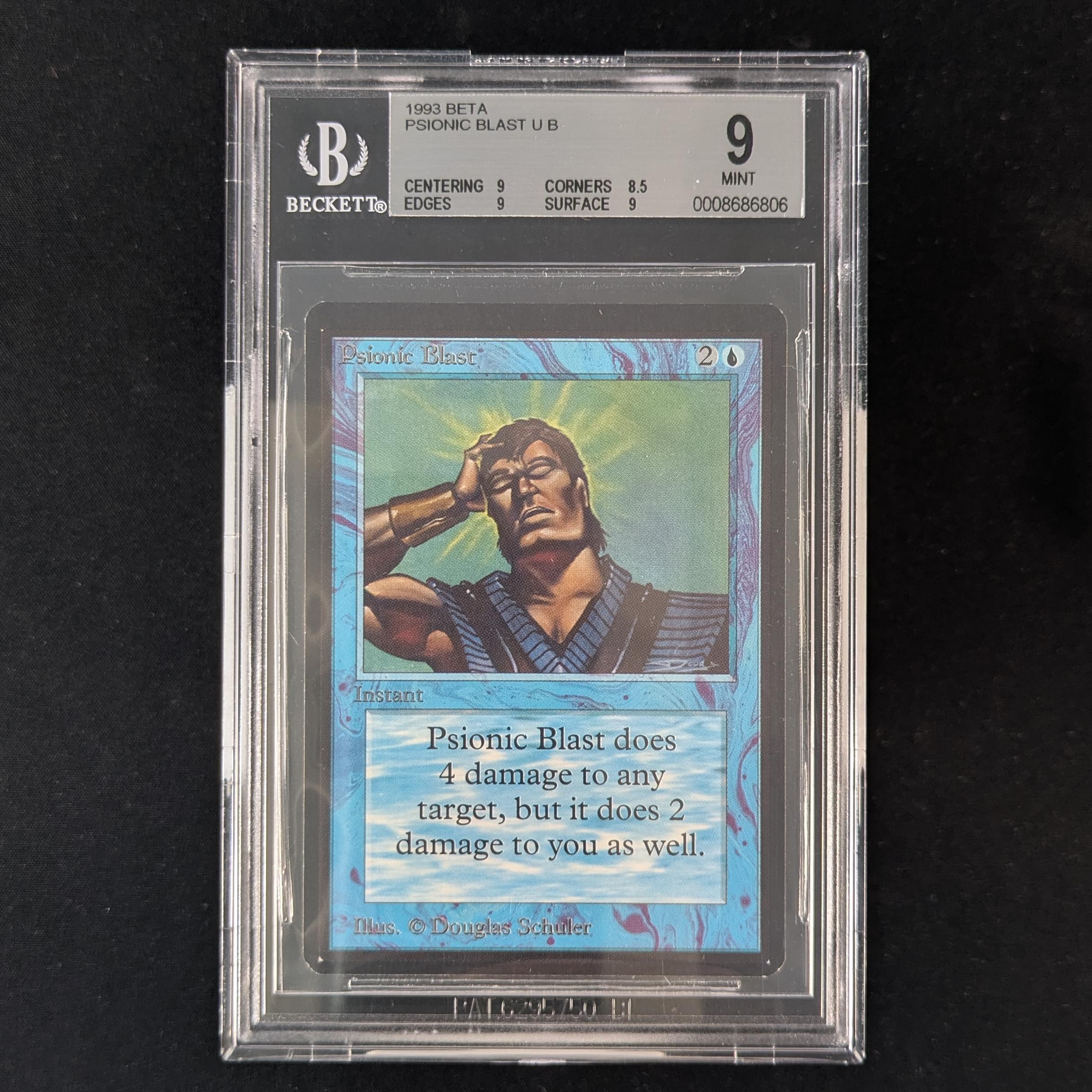 MTG Singles - Psionic Blast - Beta - BGS 9 - 32159