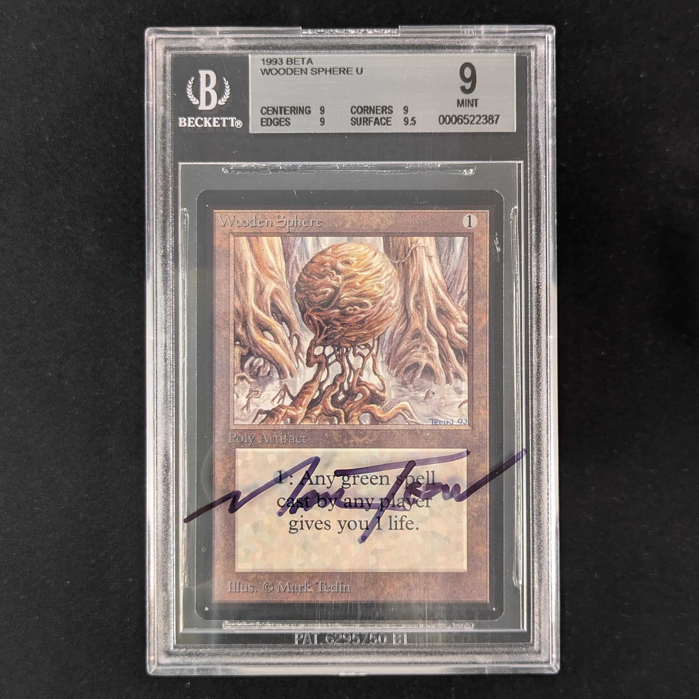 MTG Singles - Wooden Sphere - Beta - BGS 9 -