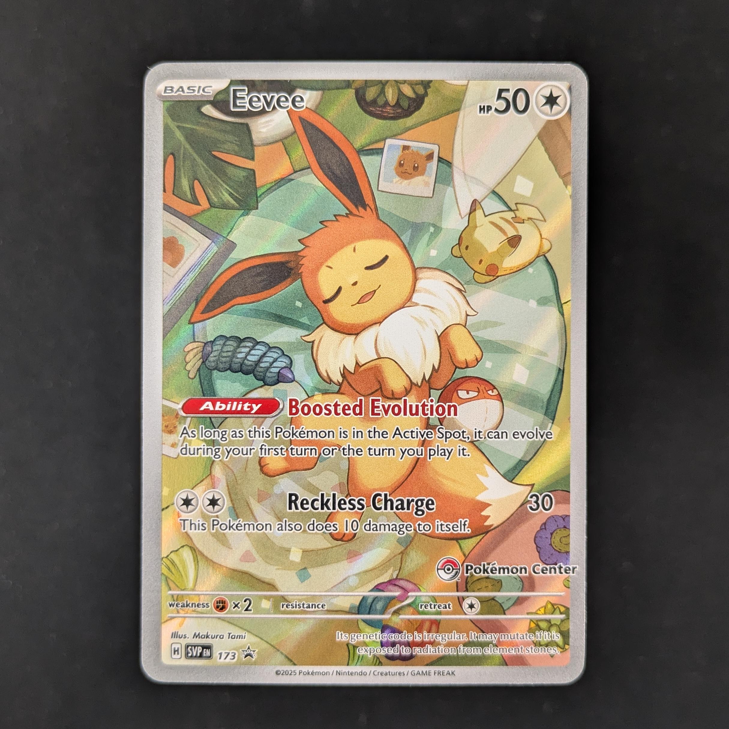 Eevee (SVP 173) - SV Black Star Promos - English - EX - POKEMON CENTER