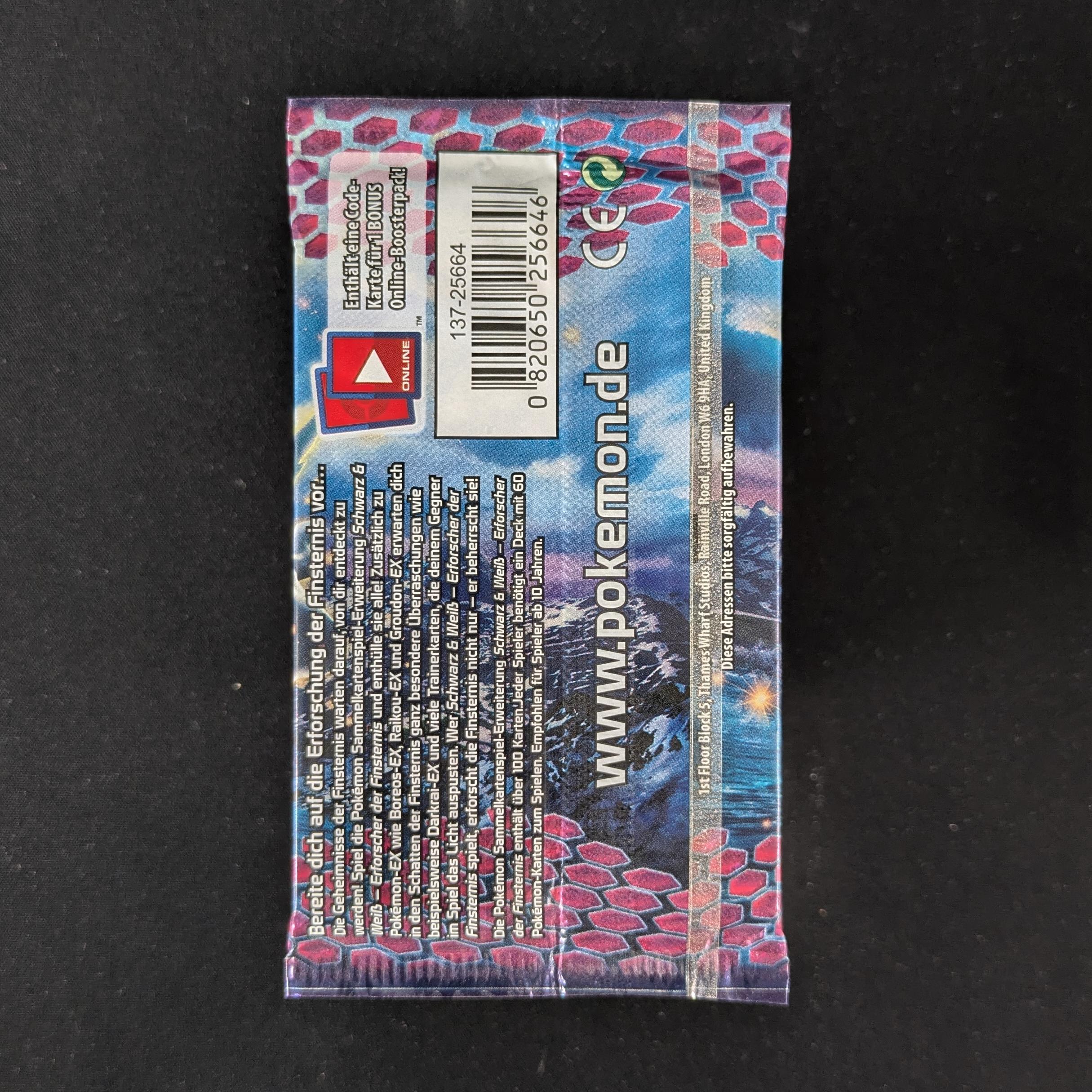PTCG Singles - Dark Explorers Booster (Darkrai) (DEX ) - Dark Explorers -