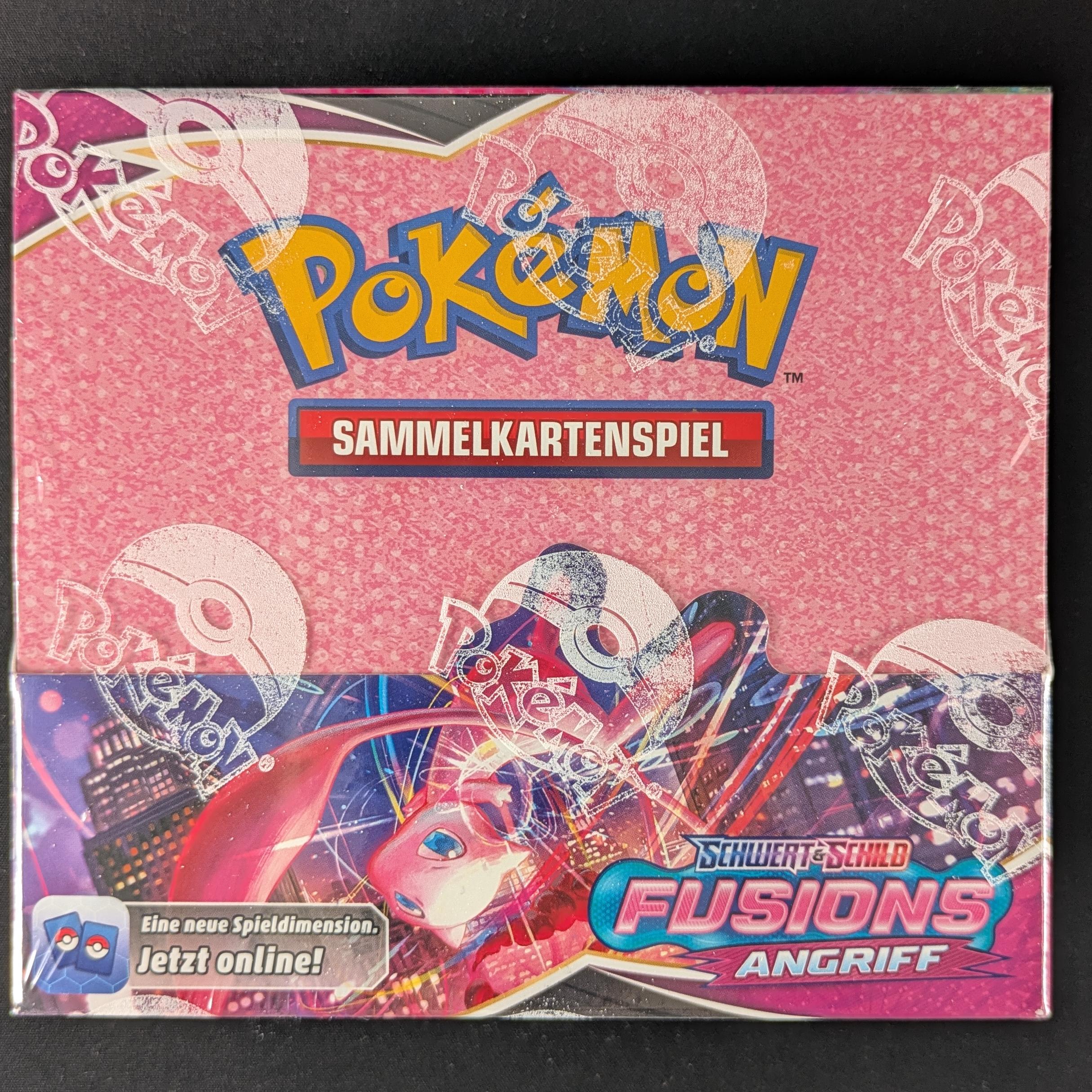 PTCG Singles - Fusion Strike Booster Box (FST ) - Fusion Strike - German - Sealed - 32240