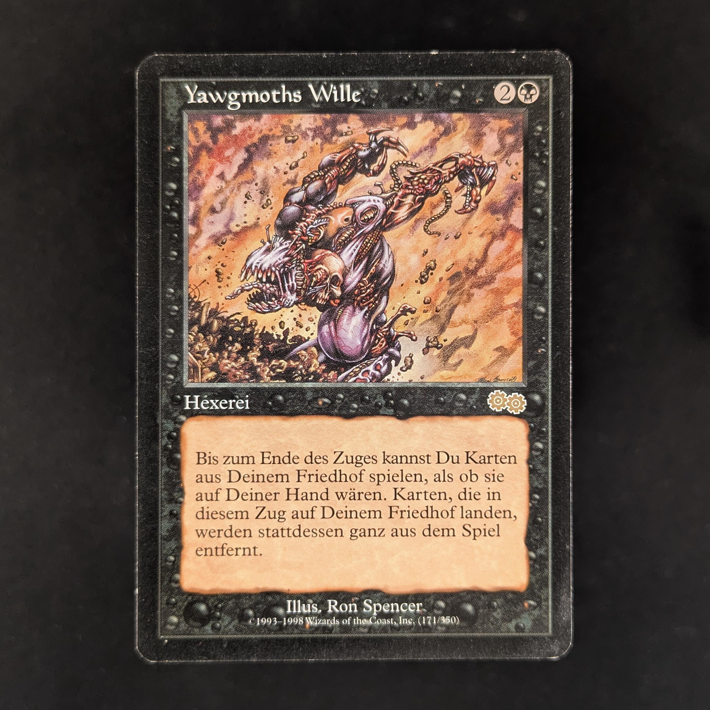MTG Singles - Yawgmoth's Will - Urza's Saga - German - GD - 32299