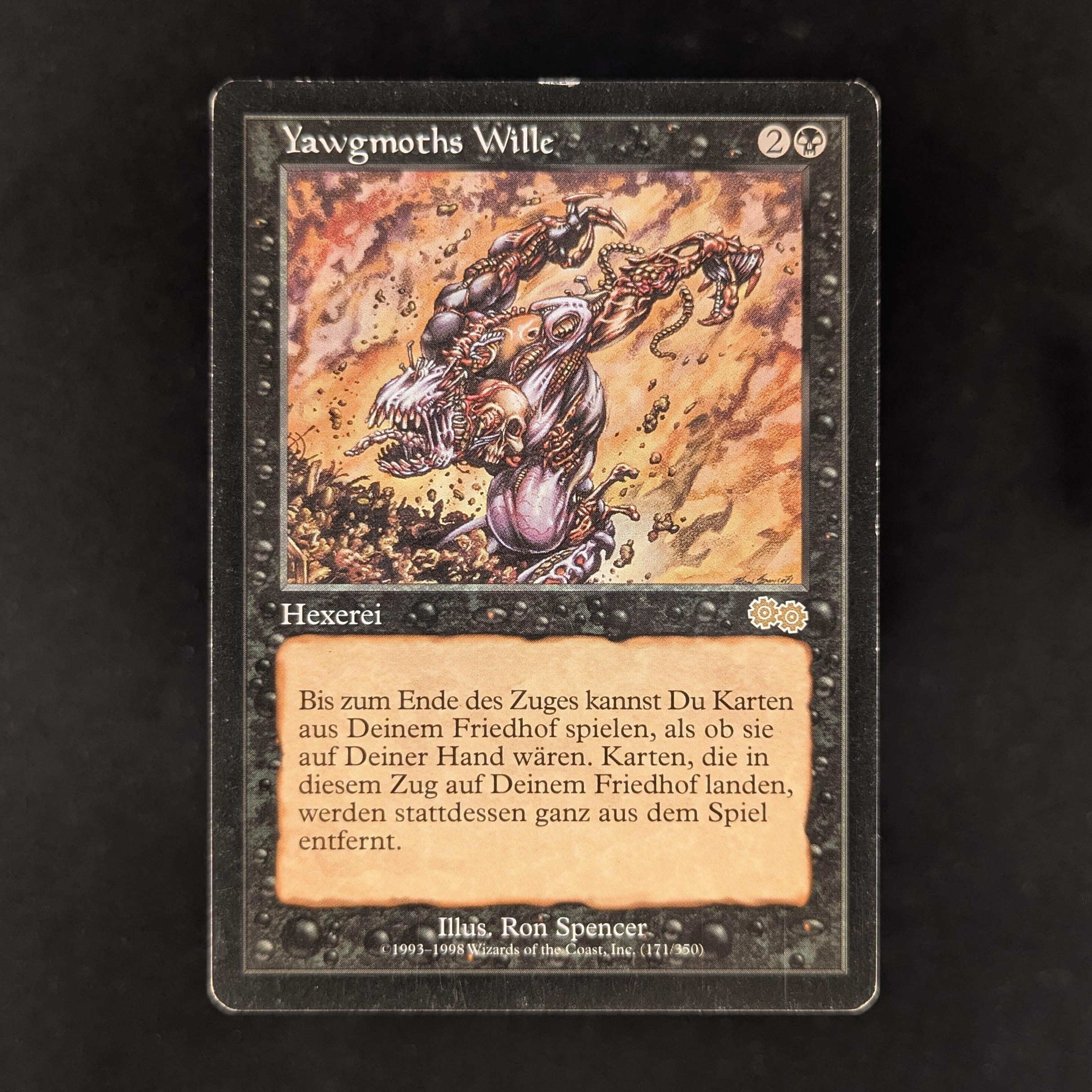 MTG Singles - Yawgmoth's Will - Urza's Saga - German - GD - 32304