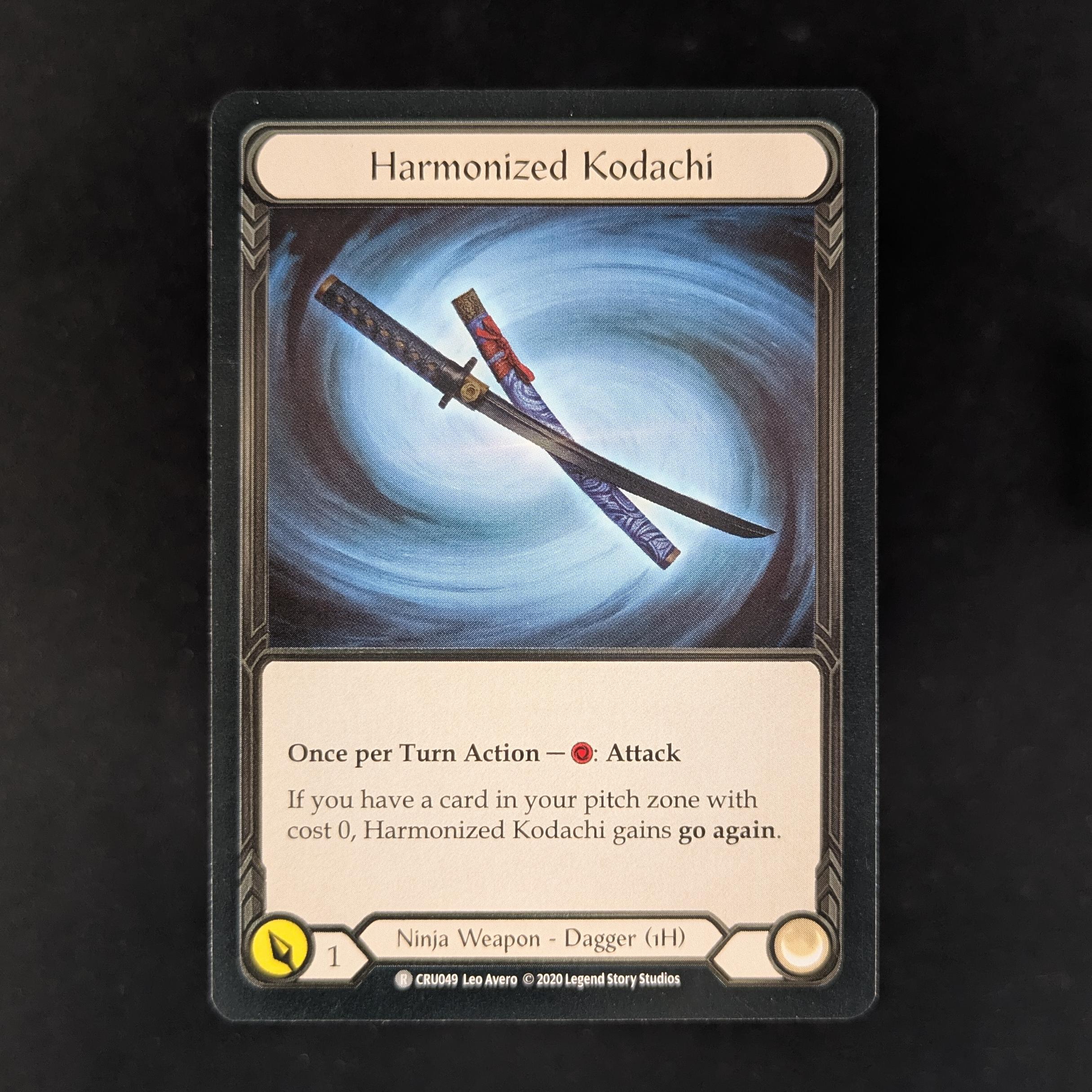 MTG Singles - Harmonized Kodachi (Cold Foil) - Crucible of War - First - NM -