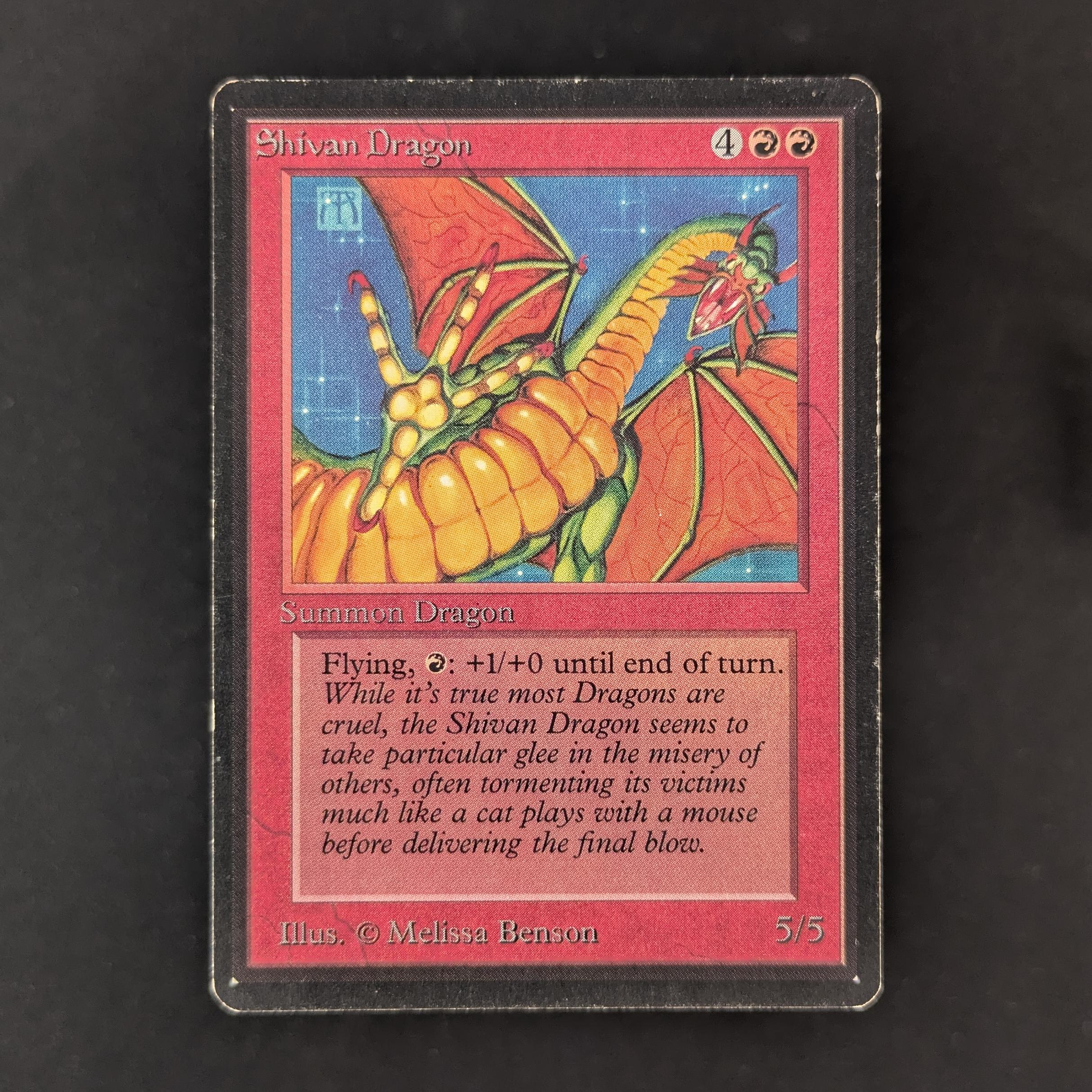 MTG Singles - Shivan Dragon - Beta - GD - 32379