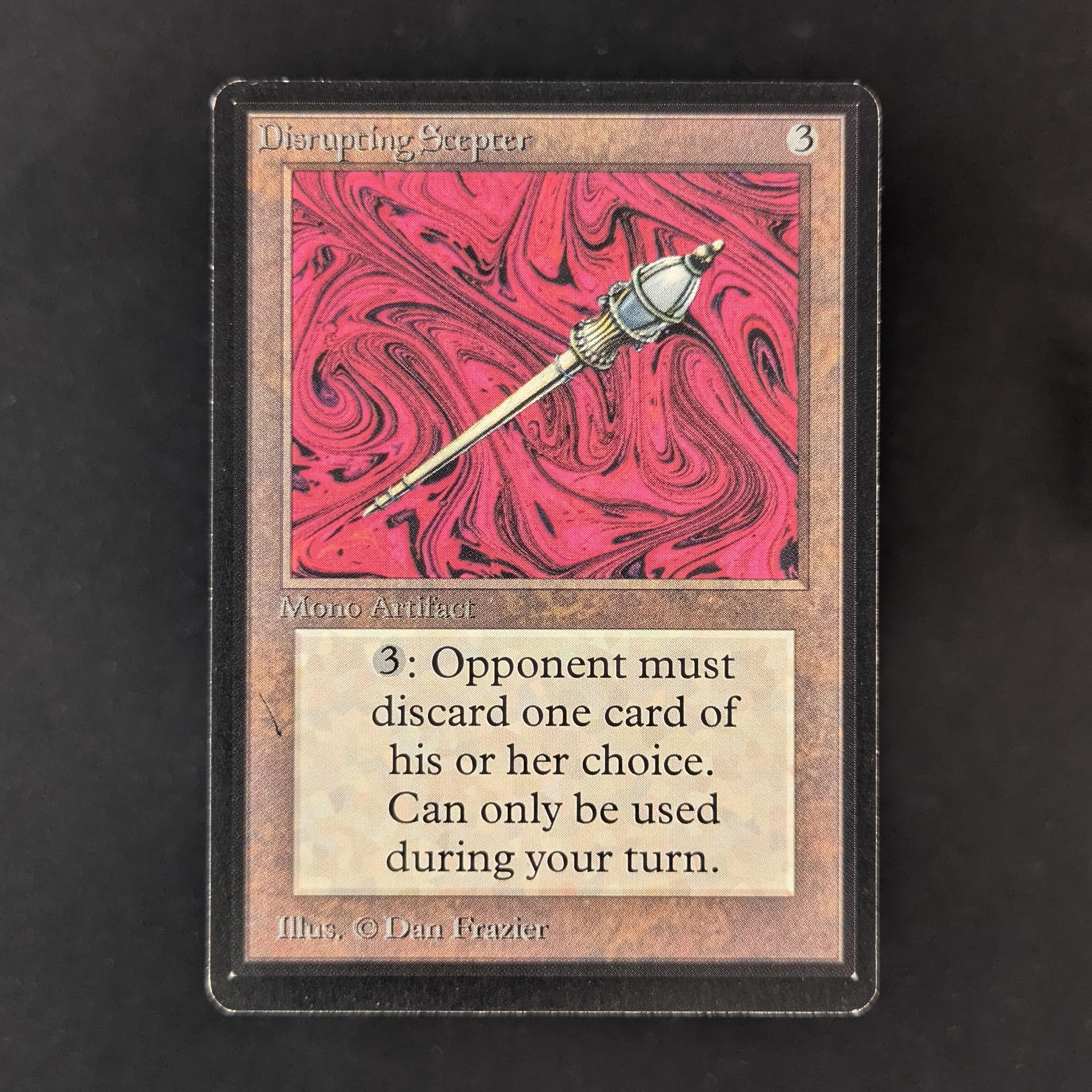 MTG Singles - Disrupting scepter - Beta - NM - 32395