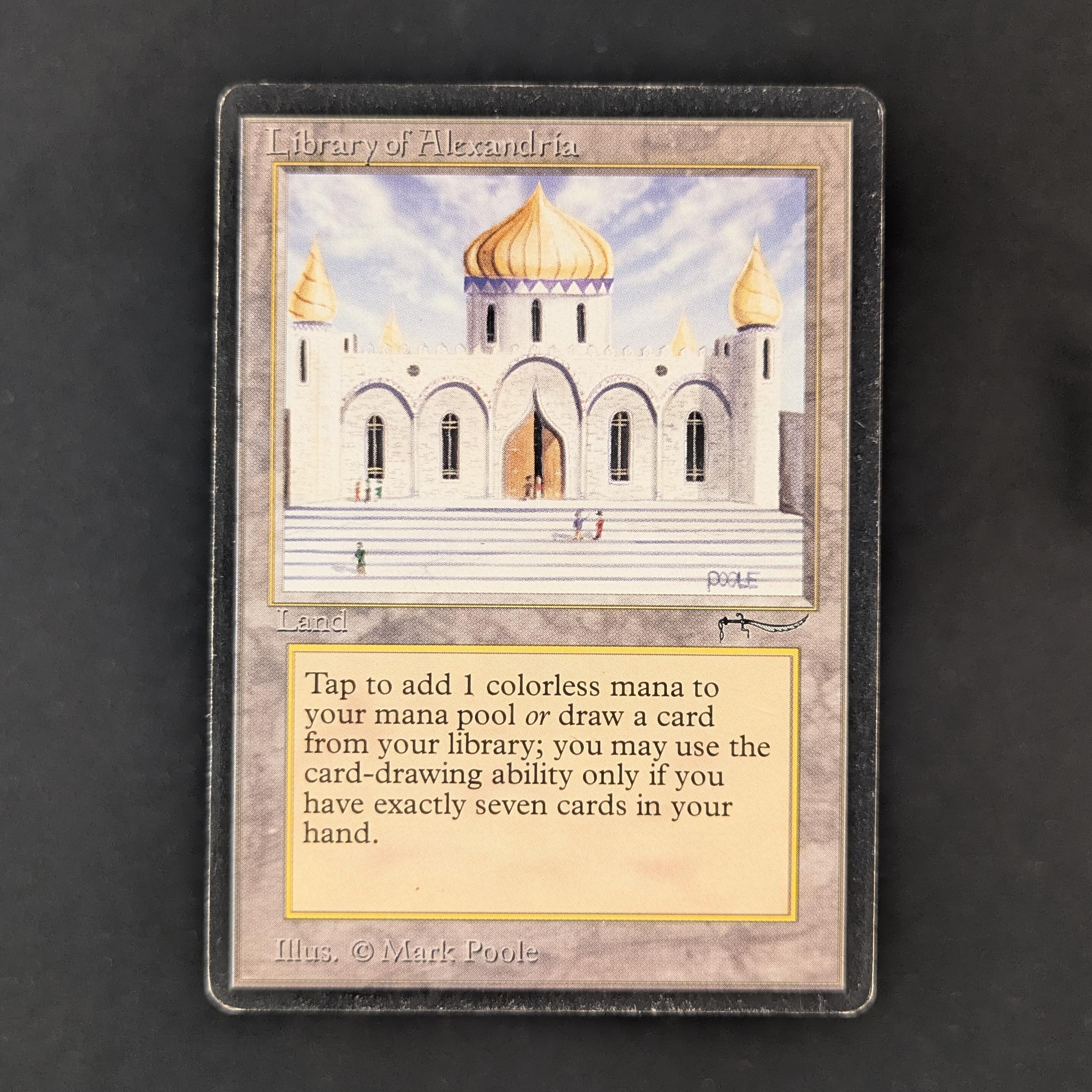 MTG Singles - Library of Alexandria - Arabian Nights - PL - INKED - 32441