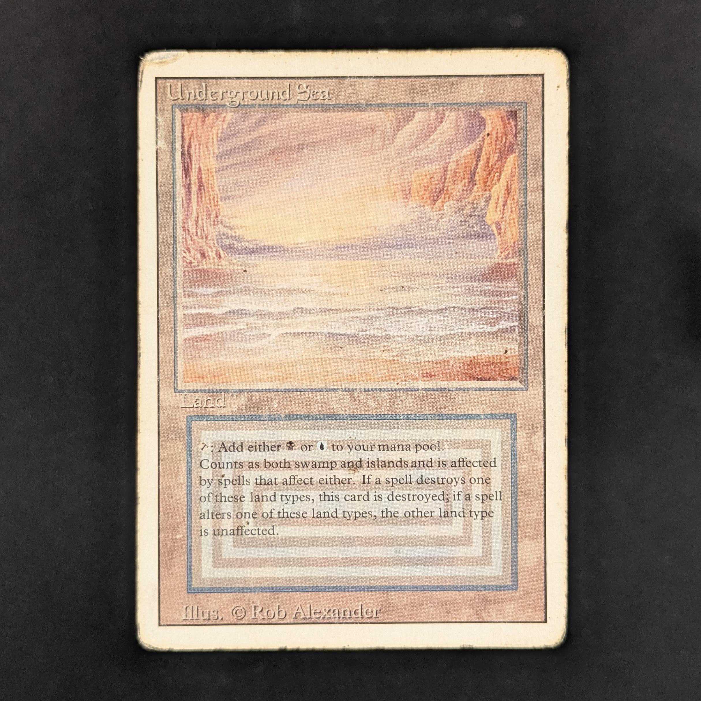 MTG Singles - Underground Sea - Revised - PO - INKED - 32515