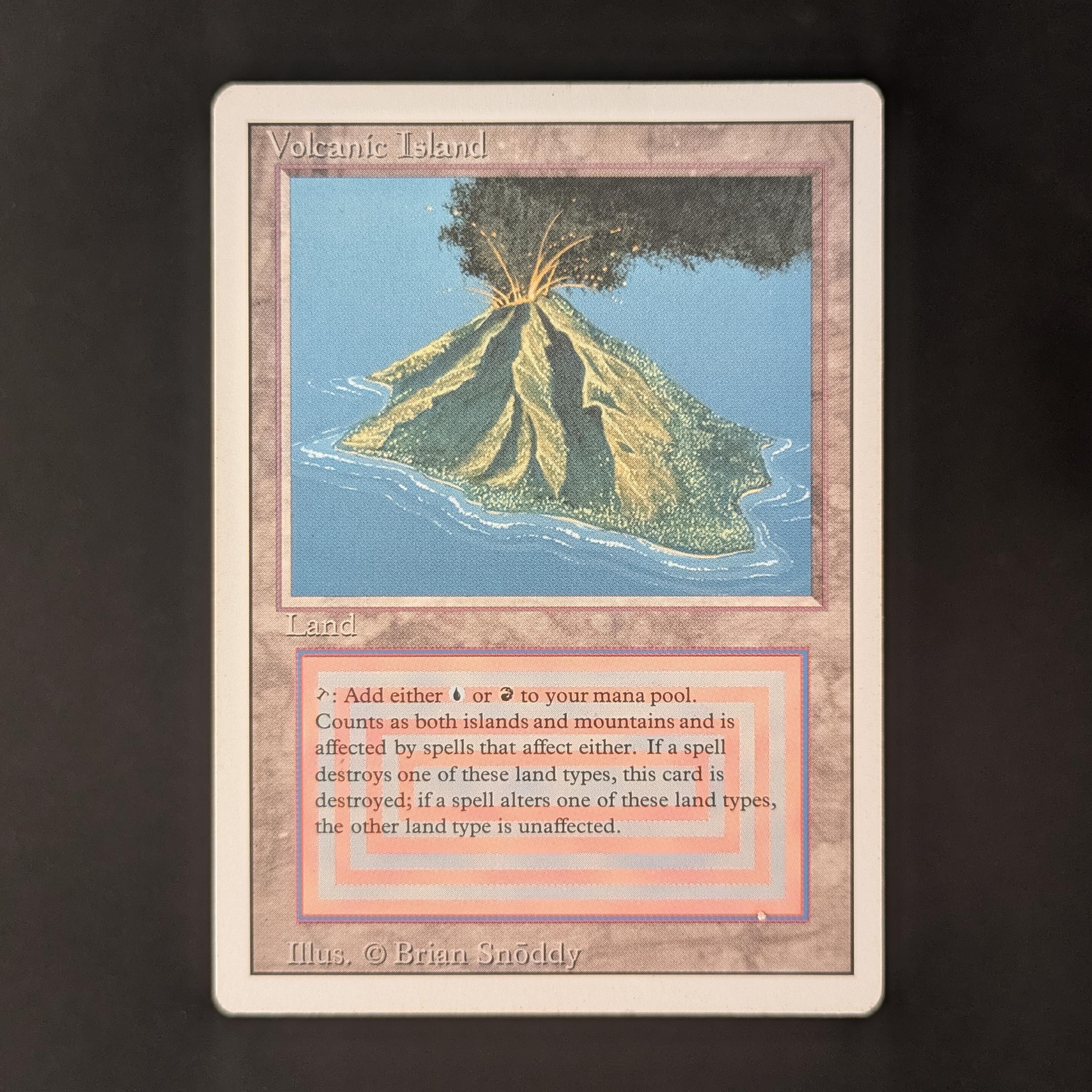 MTG Singles - Volcanic Island - Revised - PL - PRESSURE MARK - 32698