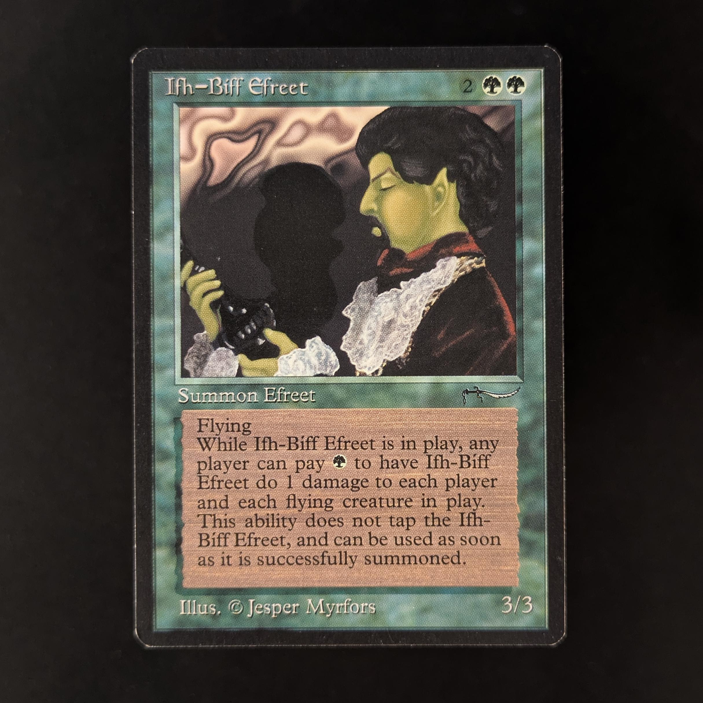 MTG Singles - Ifh-Bíff Efreet - Arabian Nights - EX - 32738